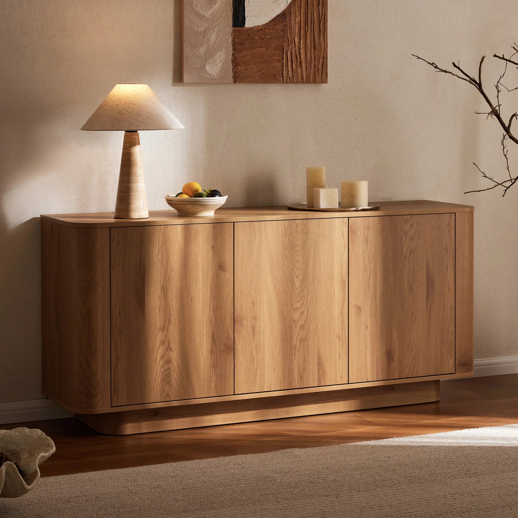 Nina Buffet Oak (160cm) - Image 11
