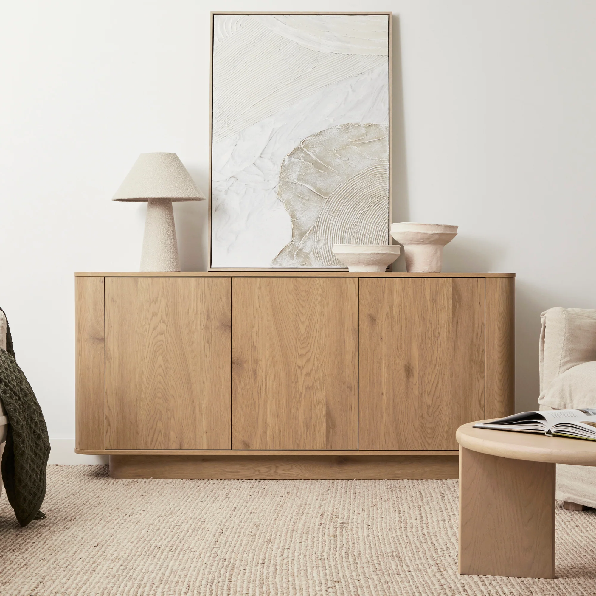 Nina Buffet Oak (160cm) - Image 5