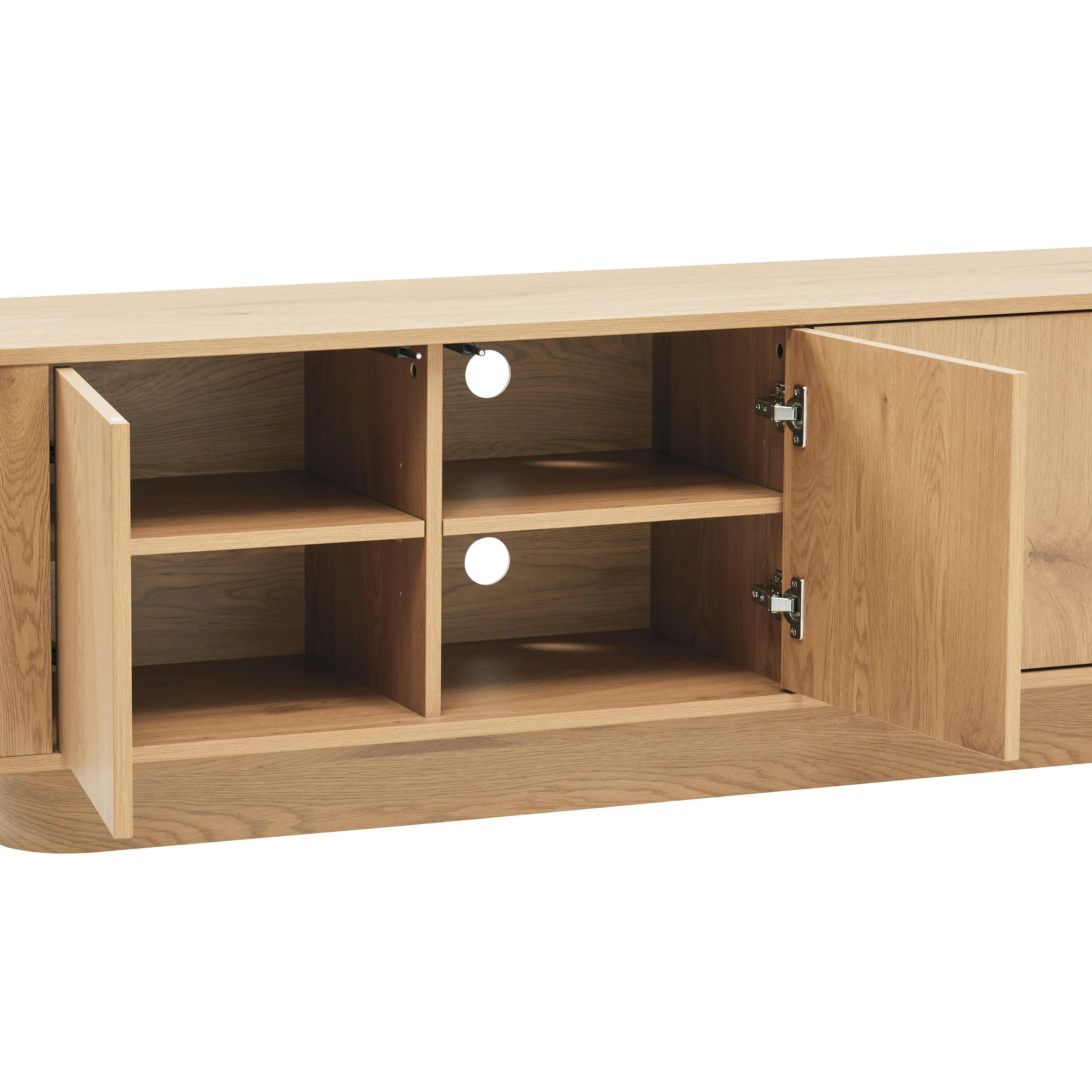 Nina Entertainment Unit Oak (180cm) - Image 16