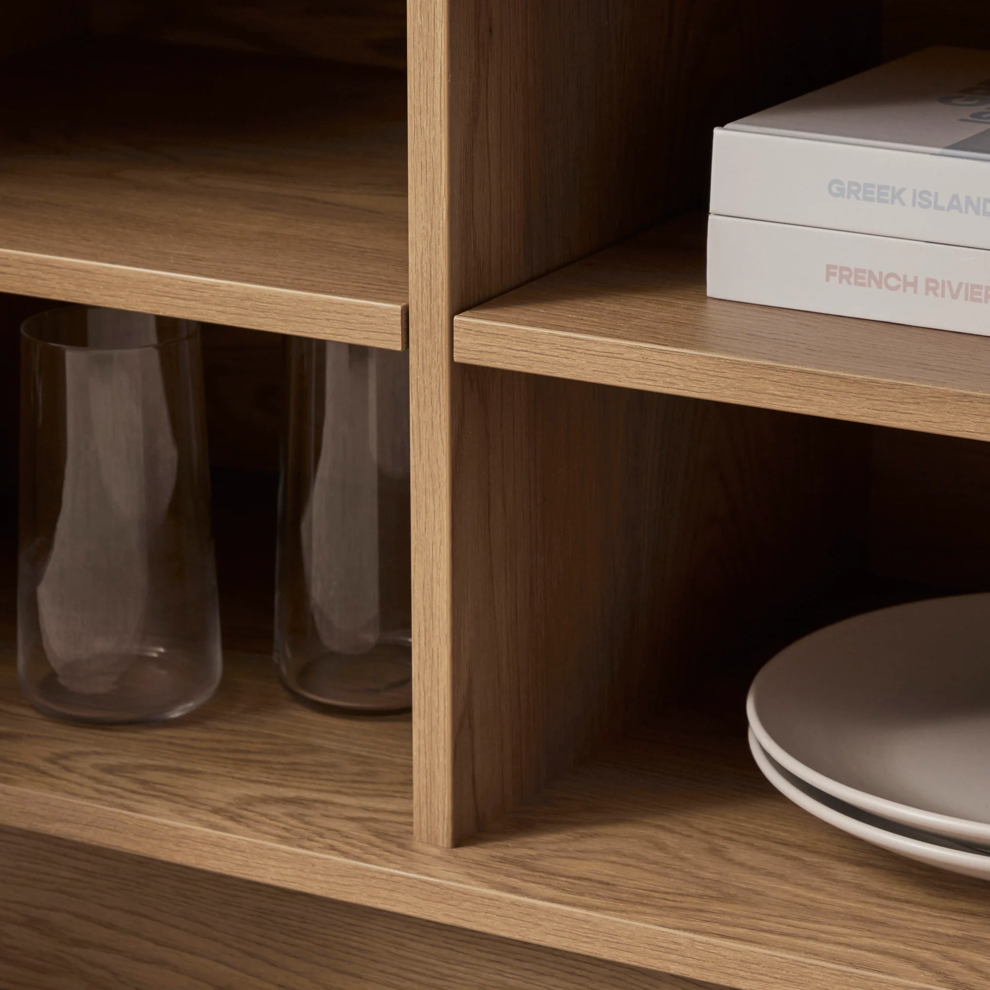 Nina Entertainment Unit Oak (180cm) - Image 7