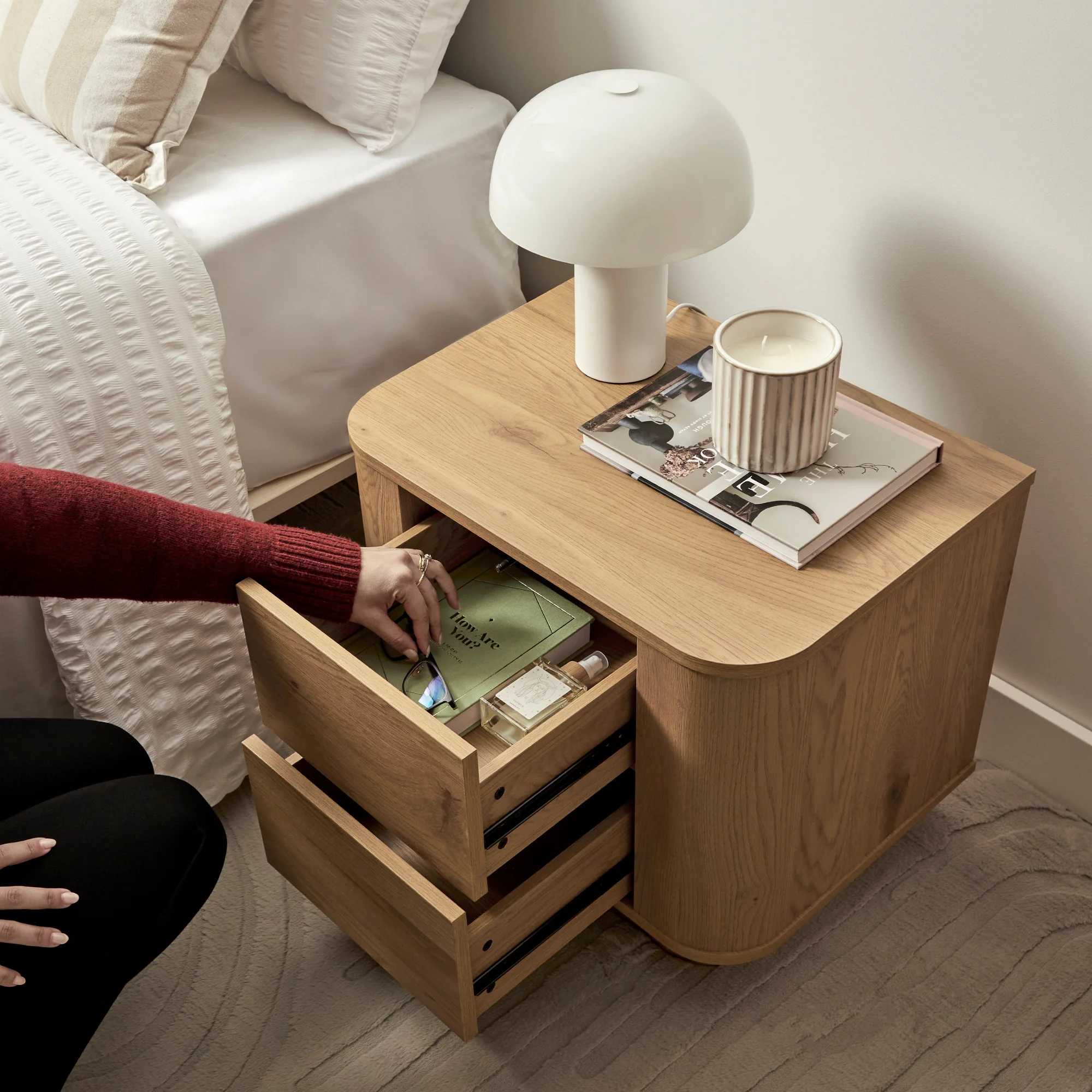 Nina Bedside Table (Set of 2) - Image 7