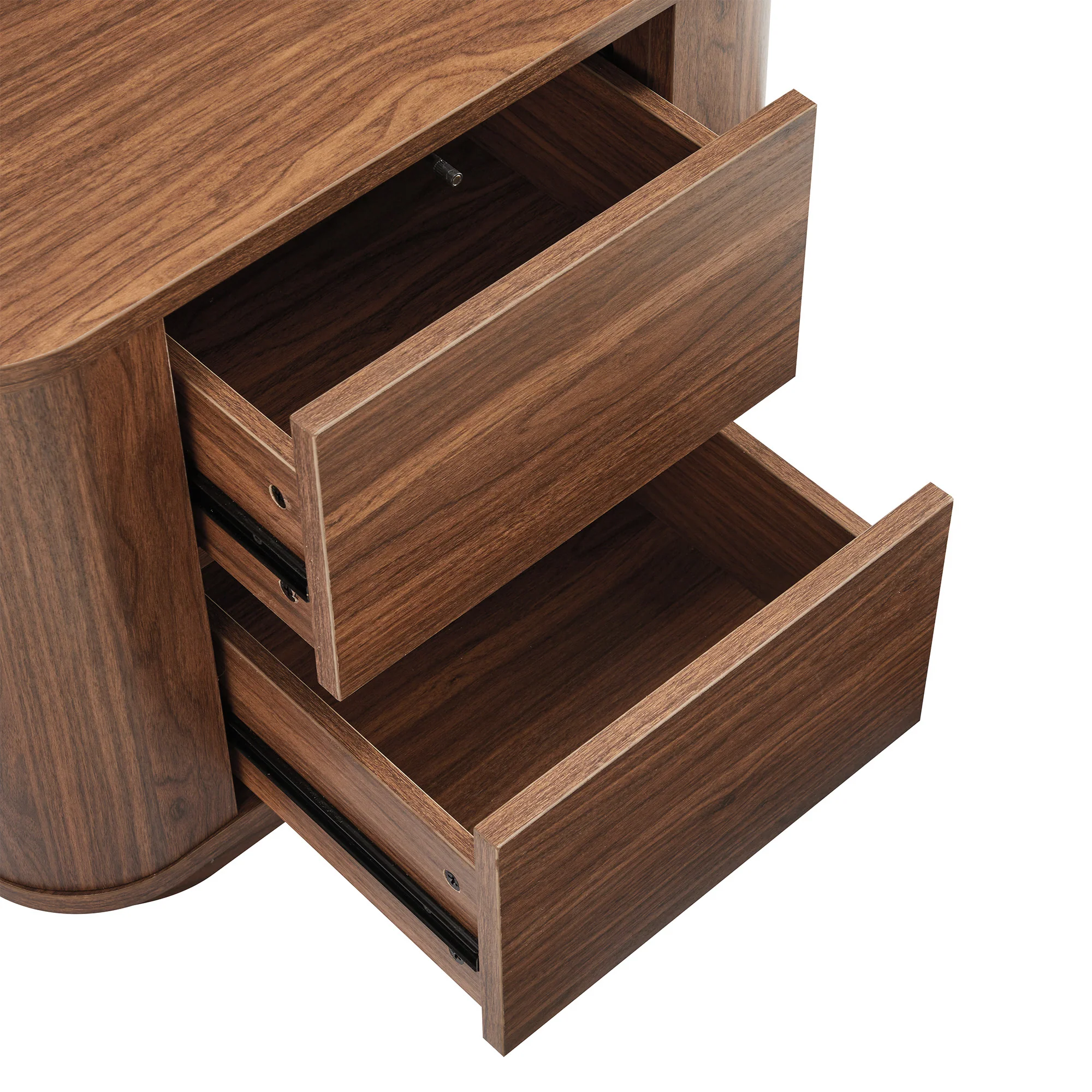 Nina Bedside Table Walnut (Set of 2) - Image 11