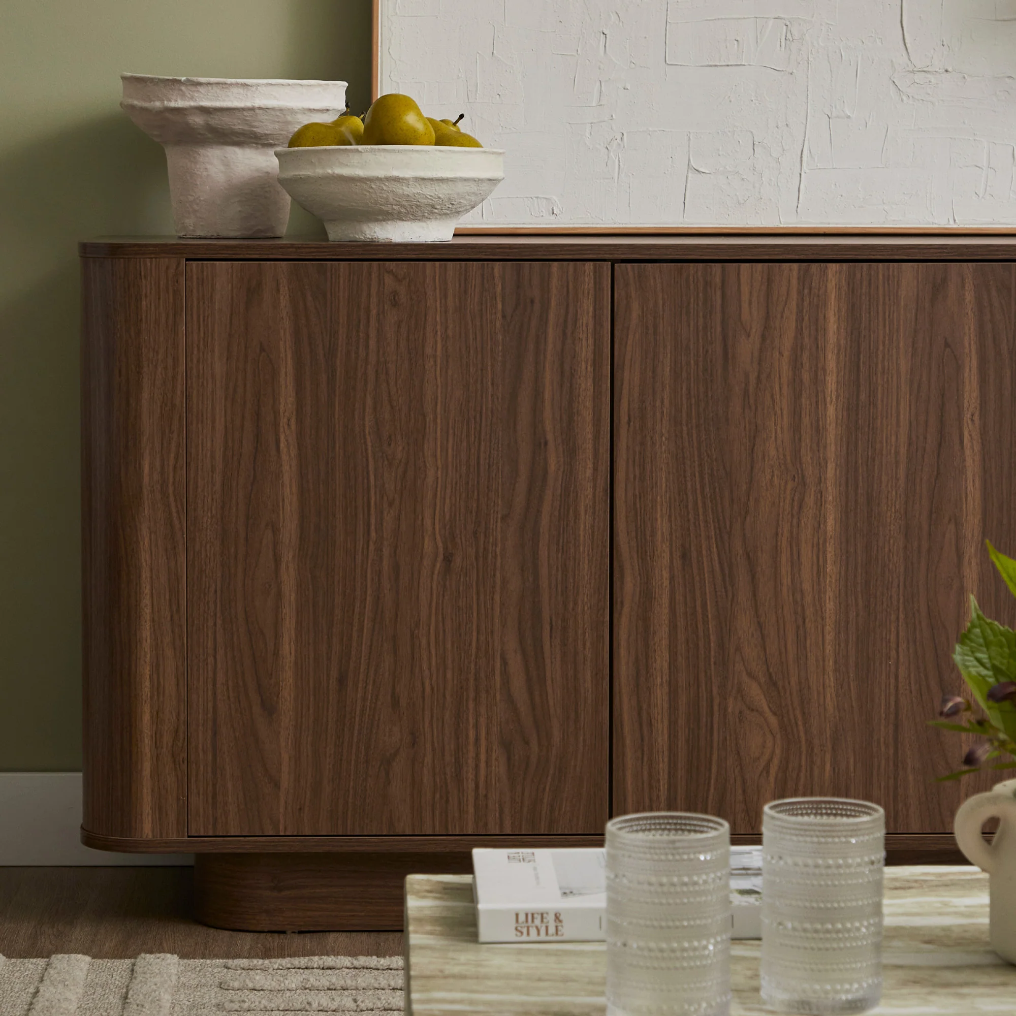 Nina Buffet Walnut (160cm) - Image 9