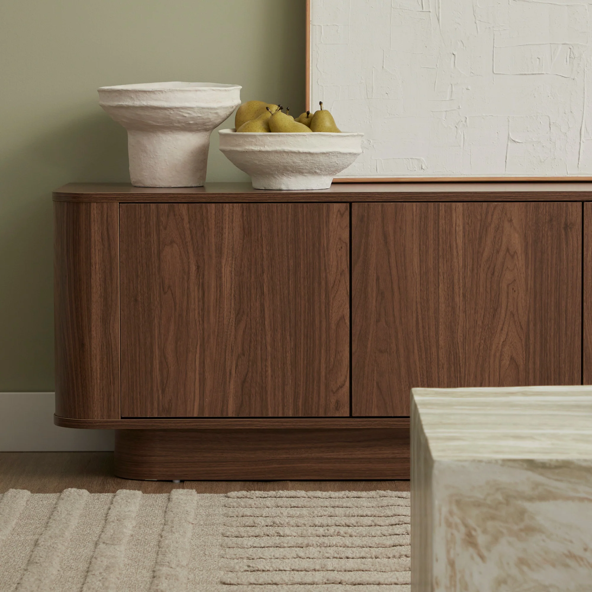 Nina Entertainment Unit Walnut (180cm) - Image 8
