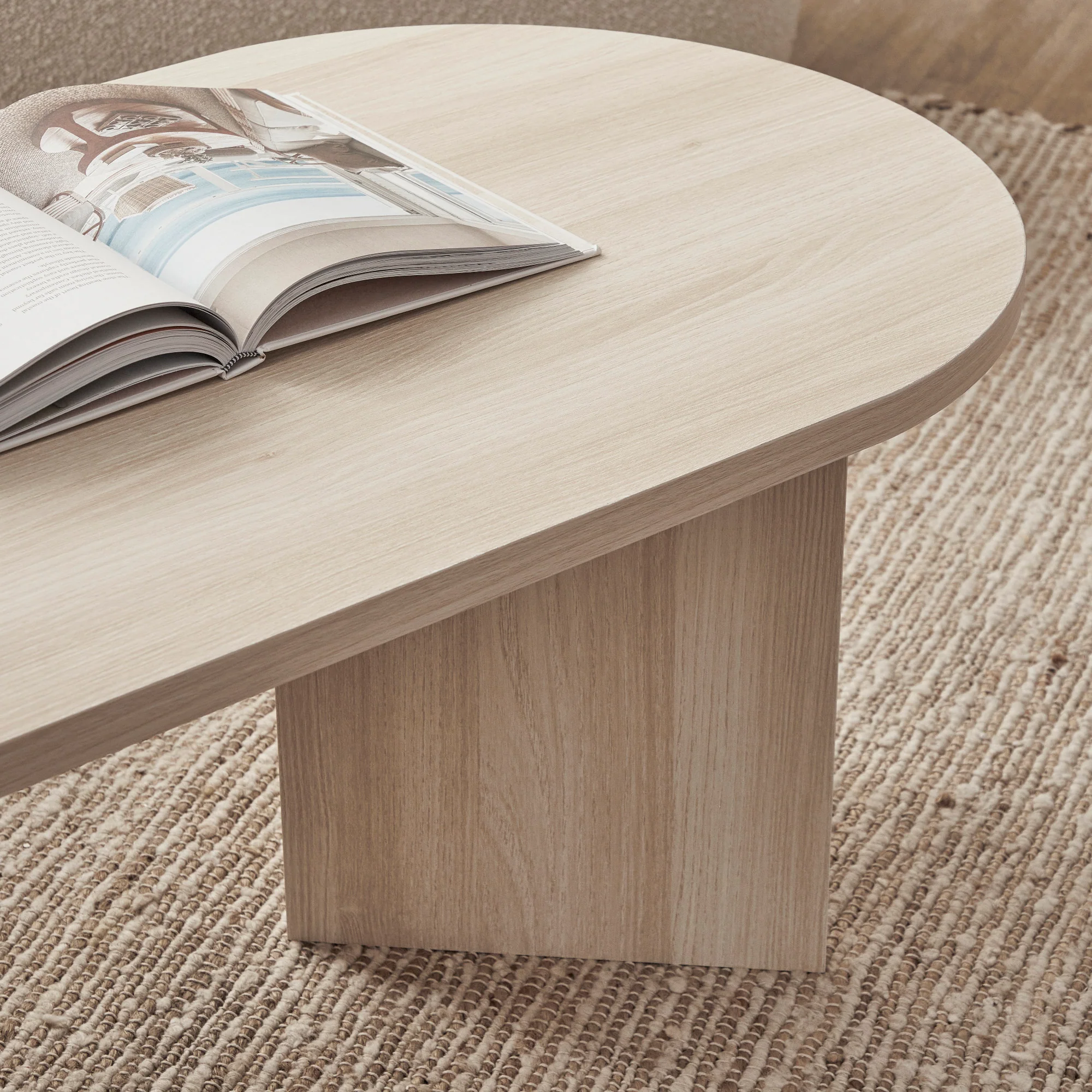 Norquay Coffee Table Light Oak - Image 4