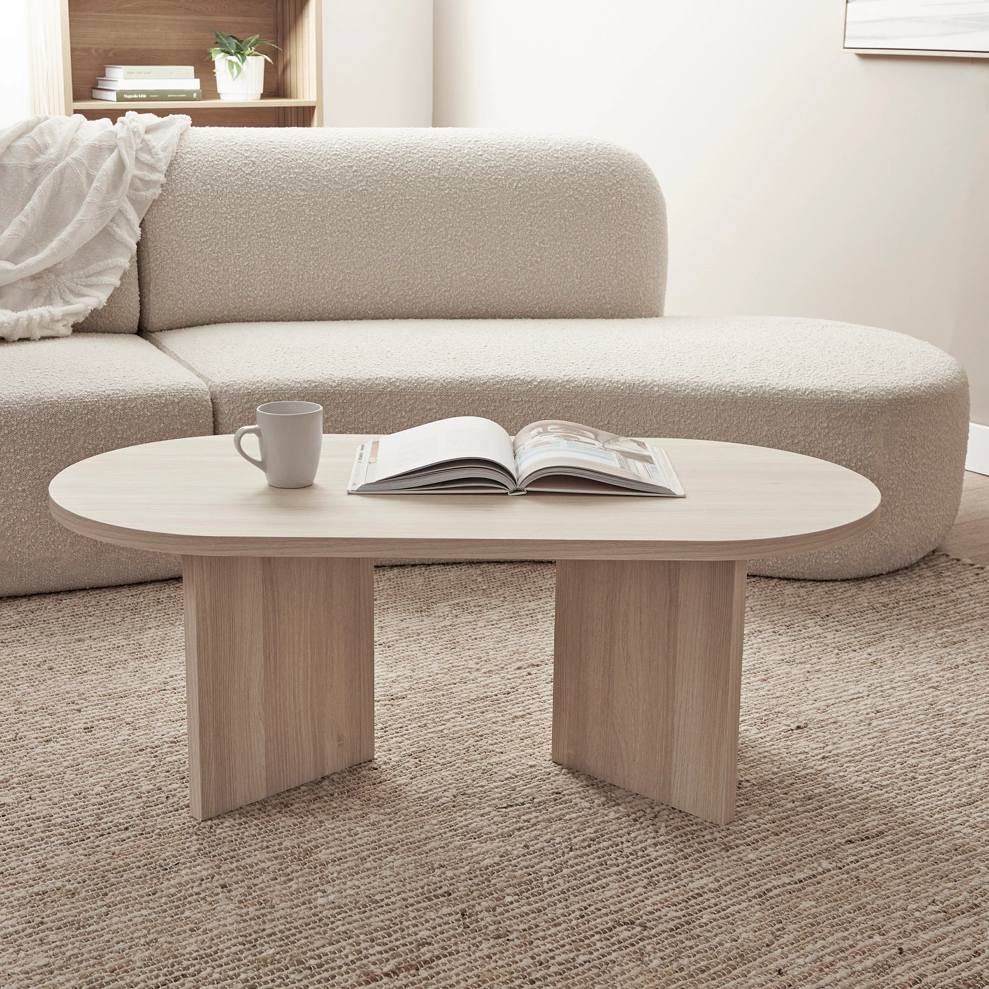 Norquay Coffee Table Light Oak - Image 5