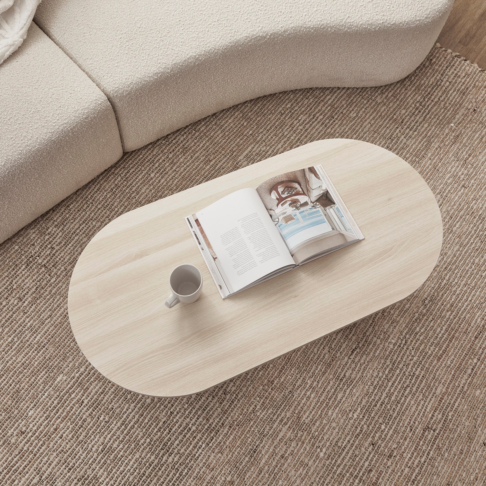 Norquay Coffee Table Light Oak - Image 6