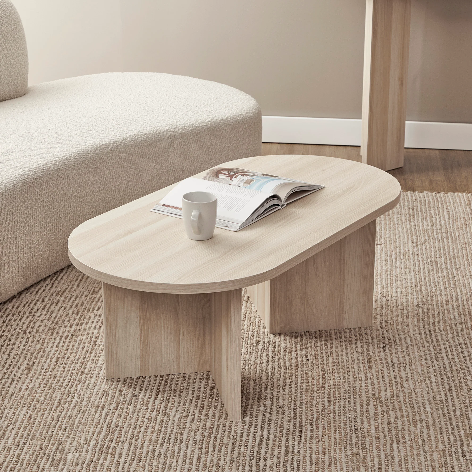 Norquay Coffee Table Light Oak - Image 8
