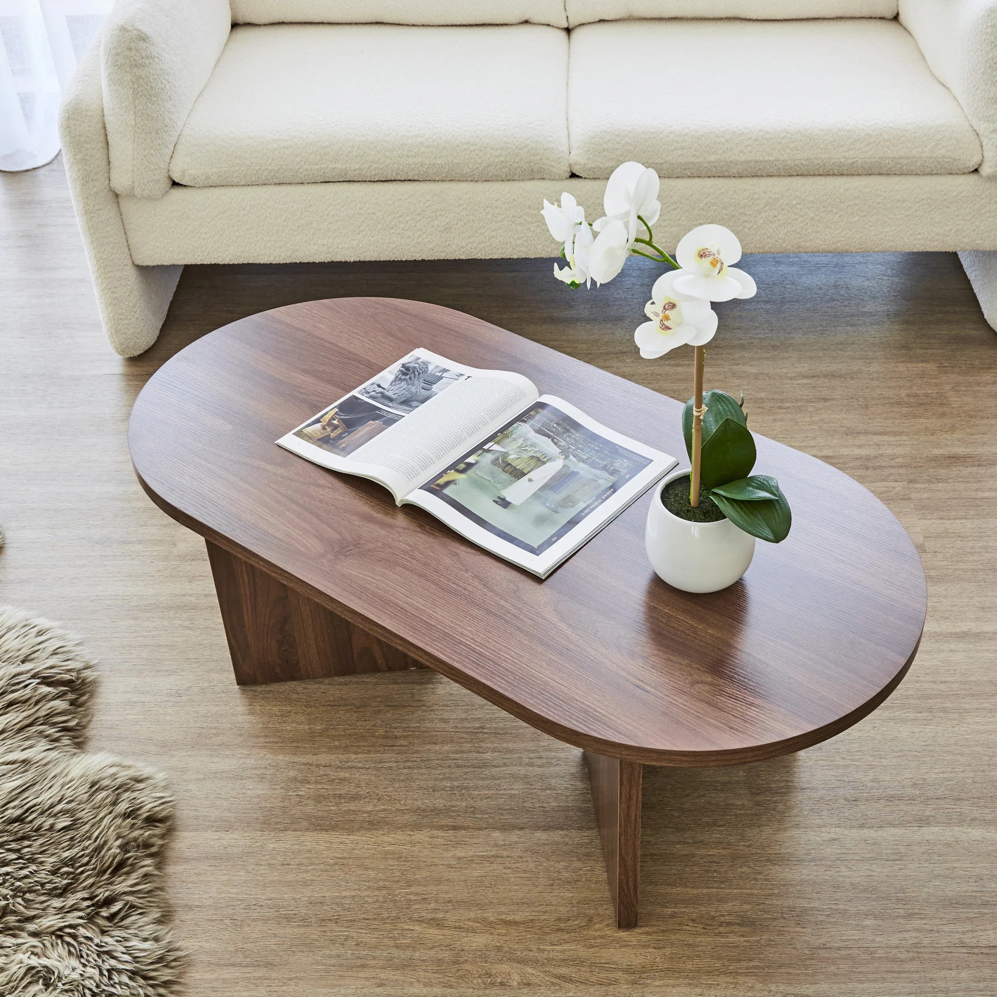 Norquay Coffee Table Walnut - Image 4