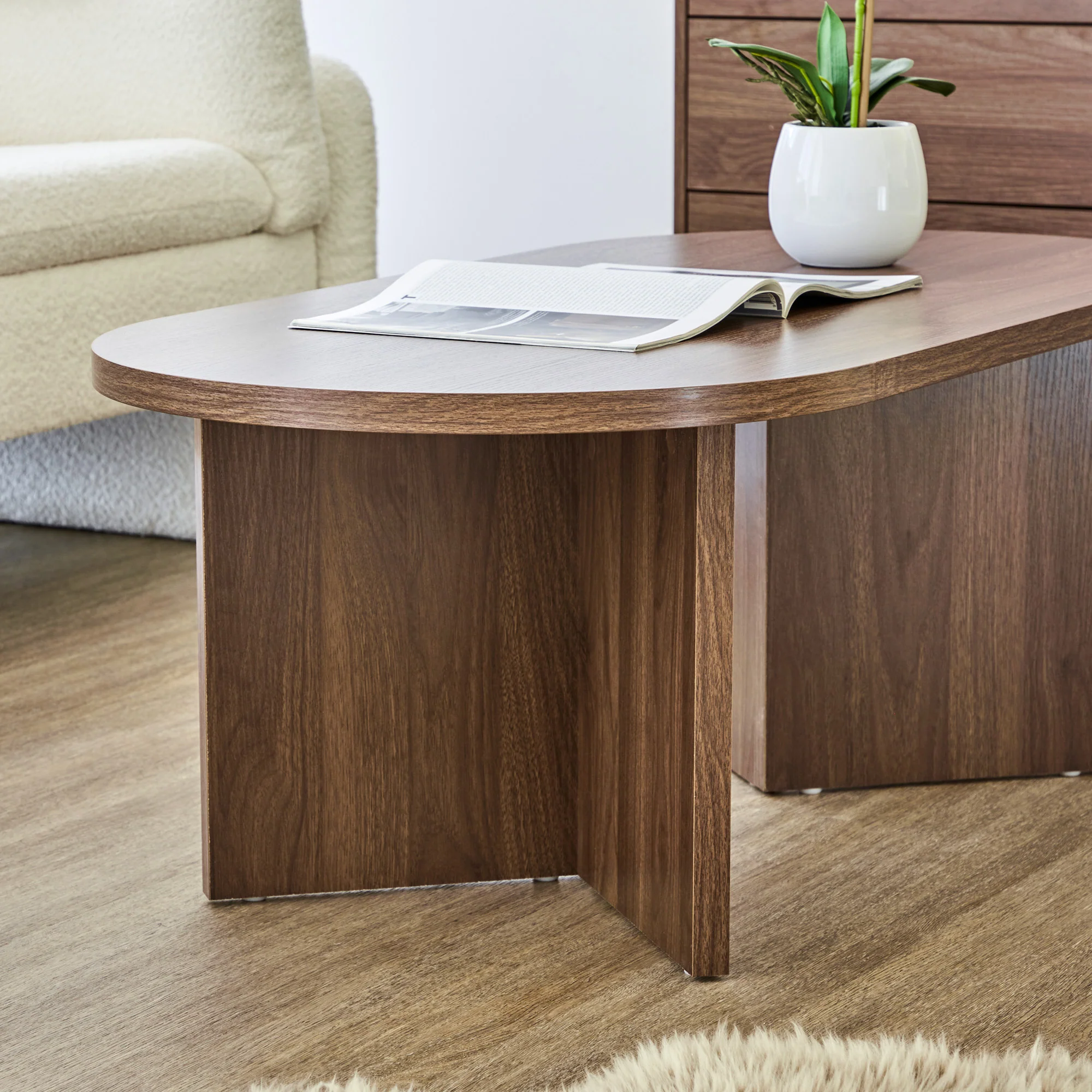 Norquay Coffee Table Walnut - Image 5