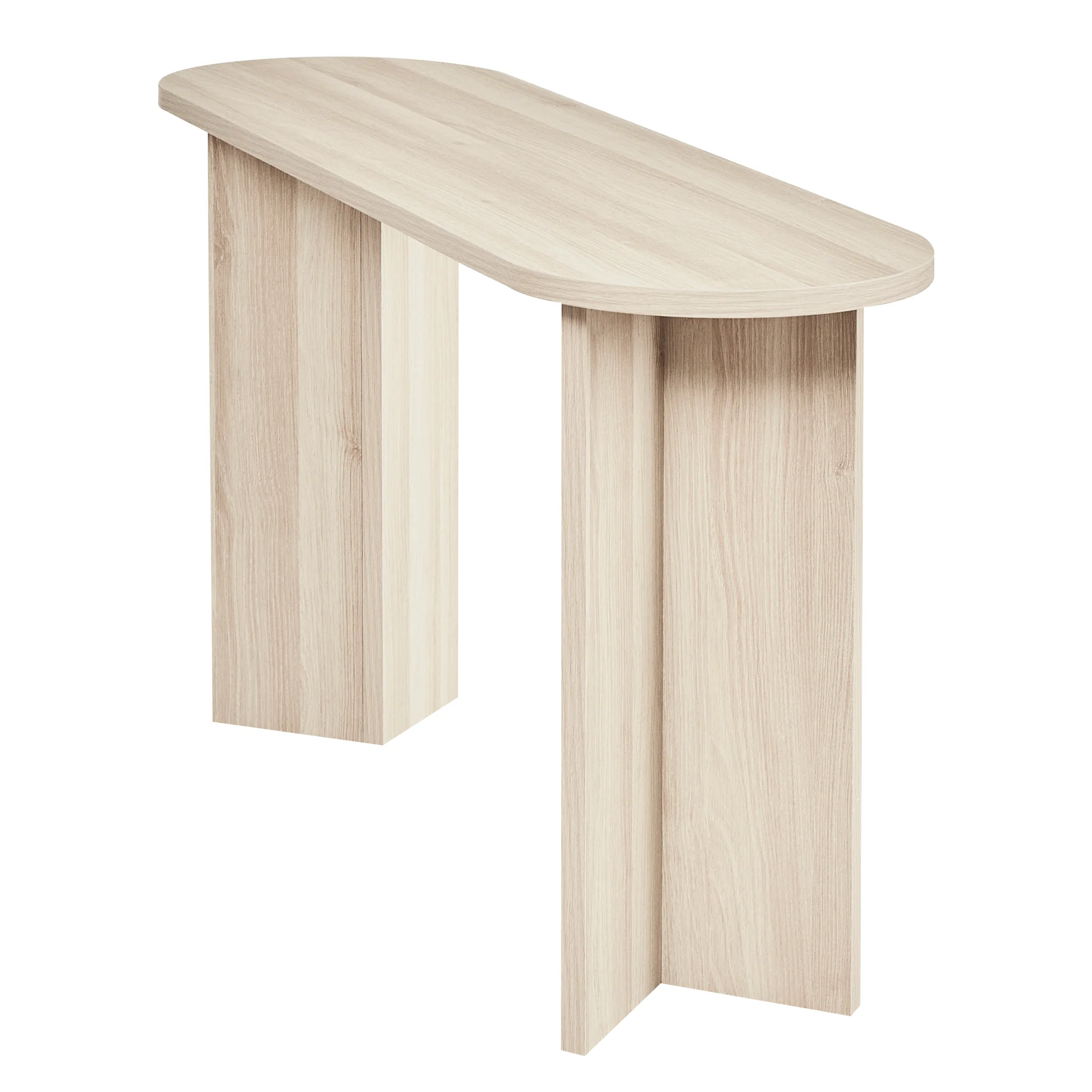 Norquay Console Table Light Oak (140cm) - Image 11