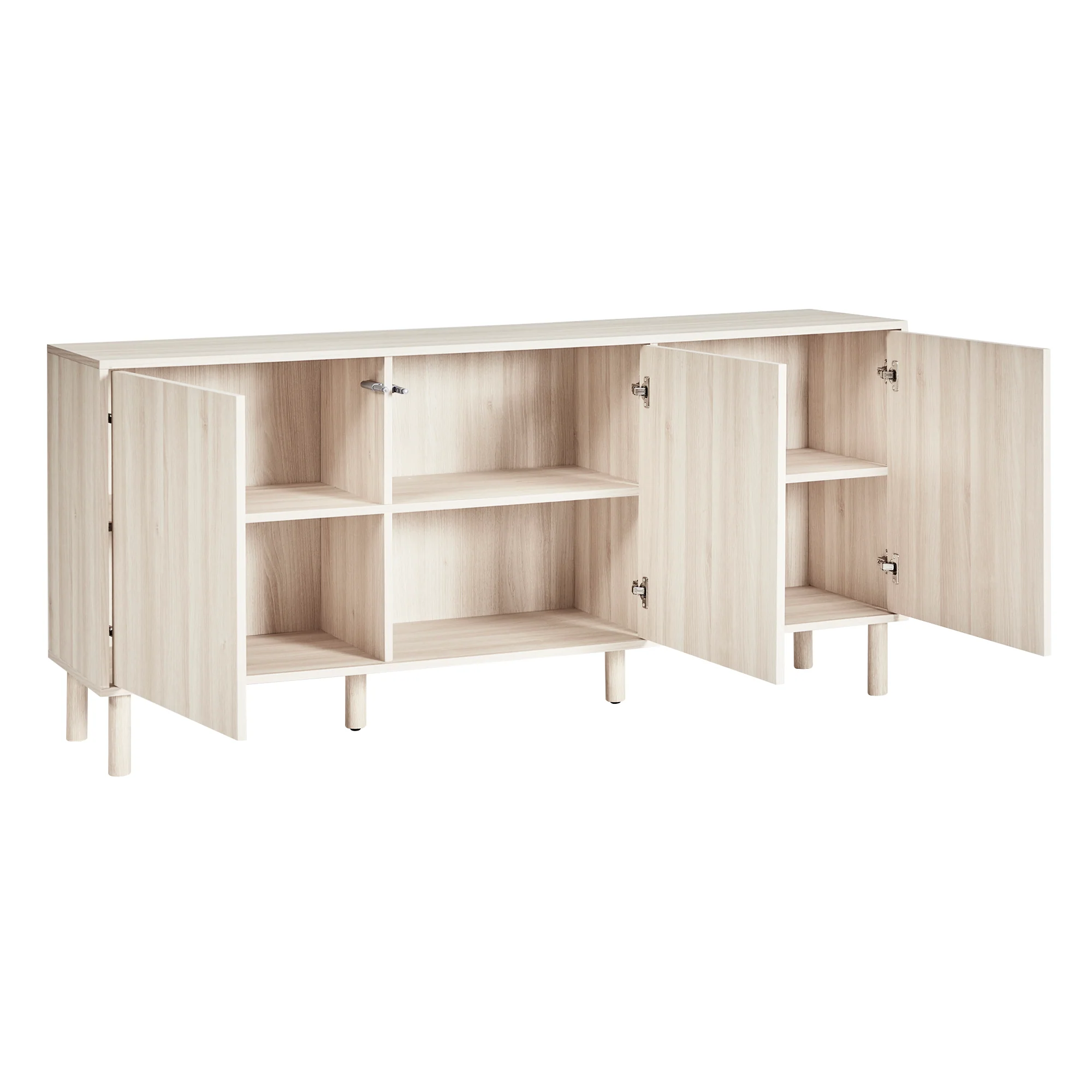Norquay Sideboard Light Oak (160cm) - Image 10