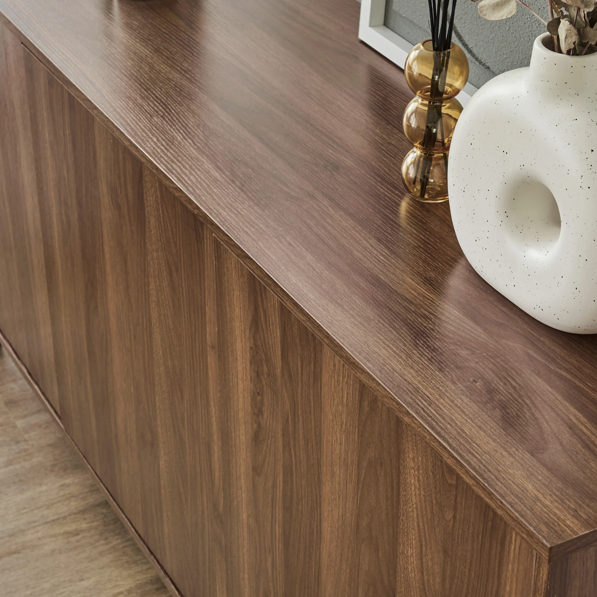 Norquay Sideboard Walnut (160cm) - Image 6