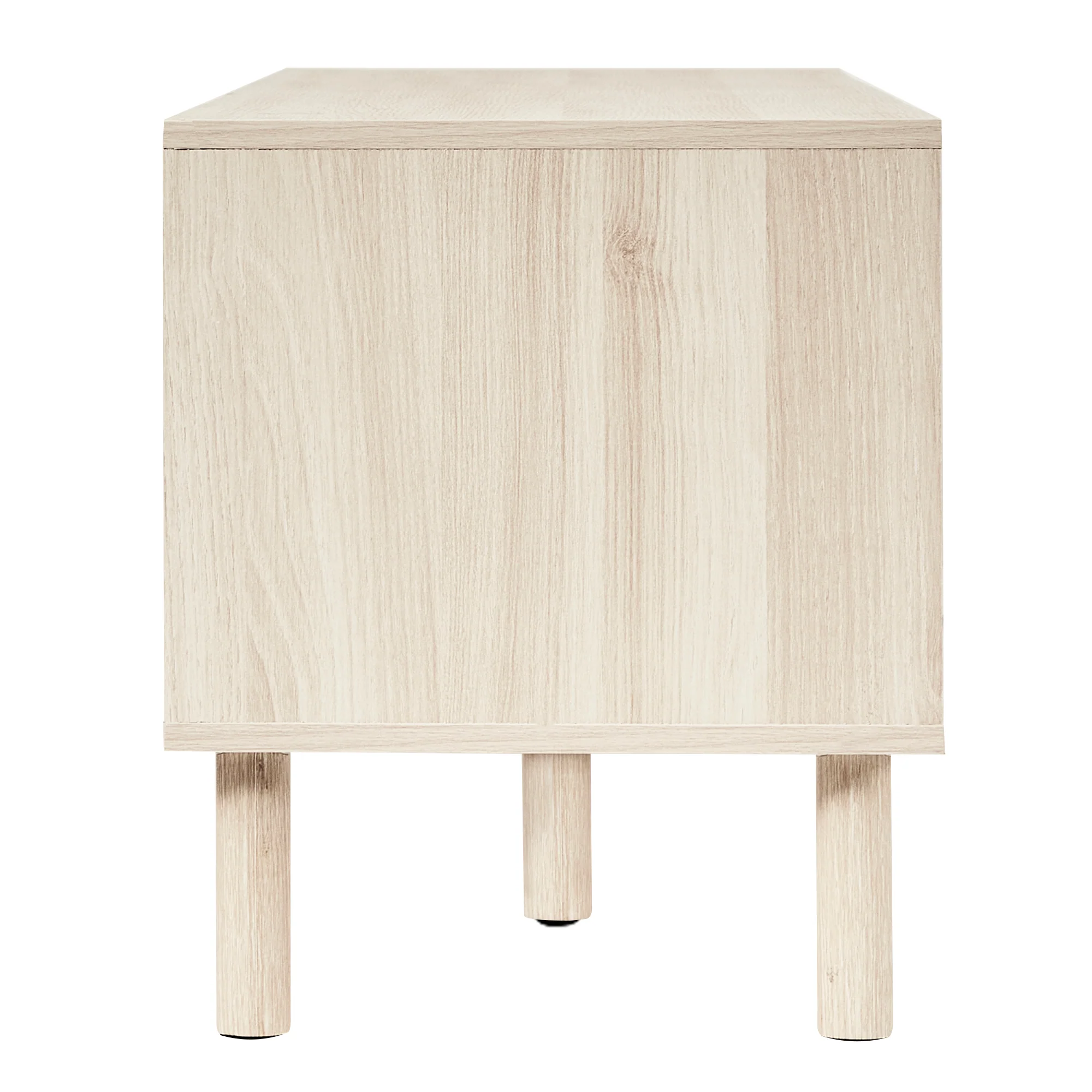 Norquay Entertainment Unit Light Oak (180cm) - Image 10