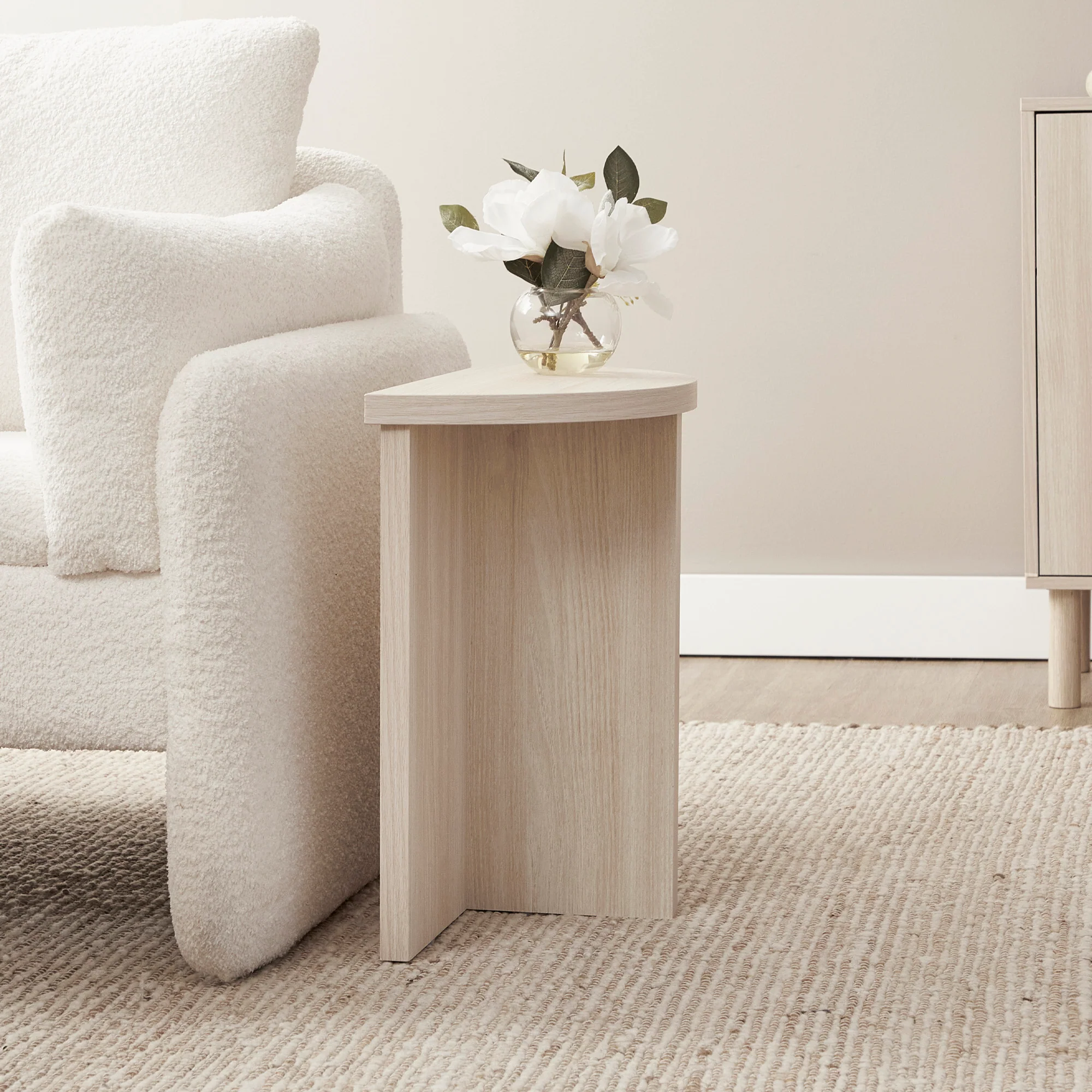 Norquay Side Table Light Oak - Image 7