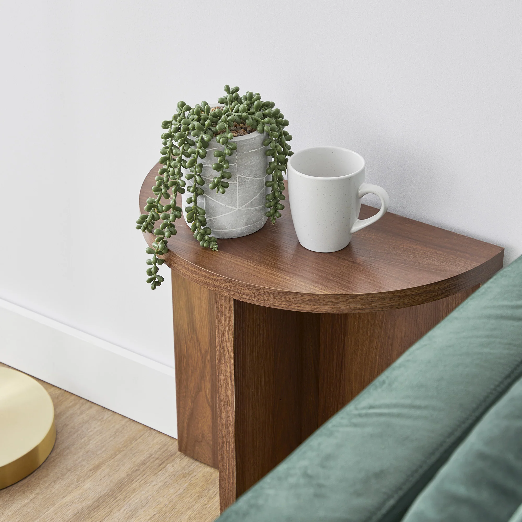 Norquay Side Table Walnut - Image 4