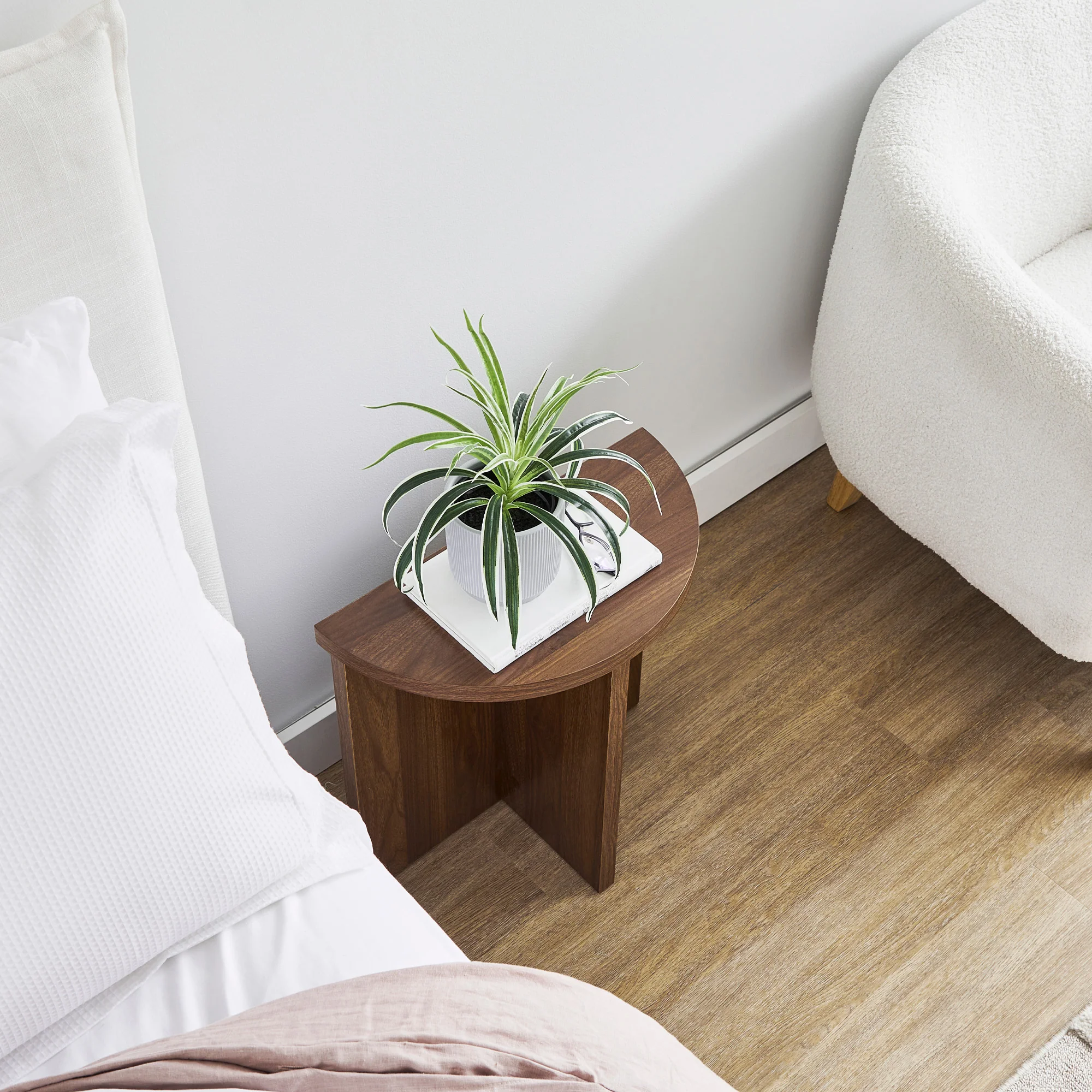 Norquay Side Table Walnut - Image 7