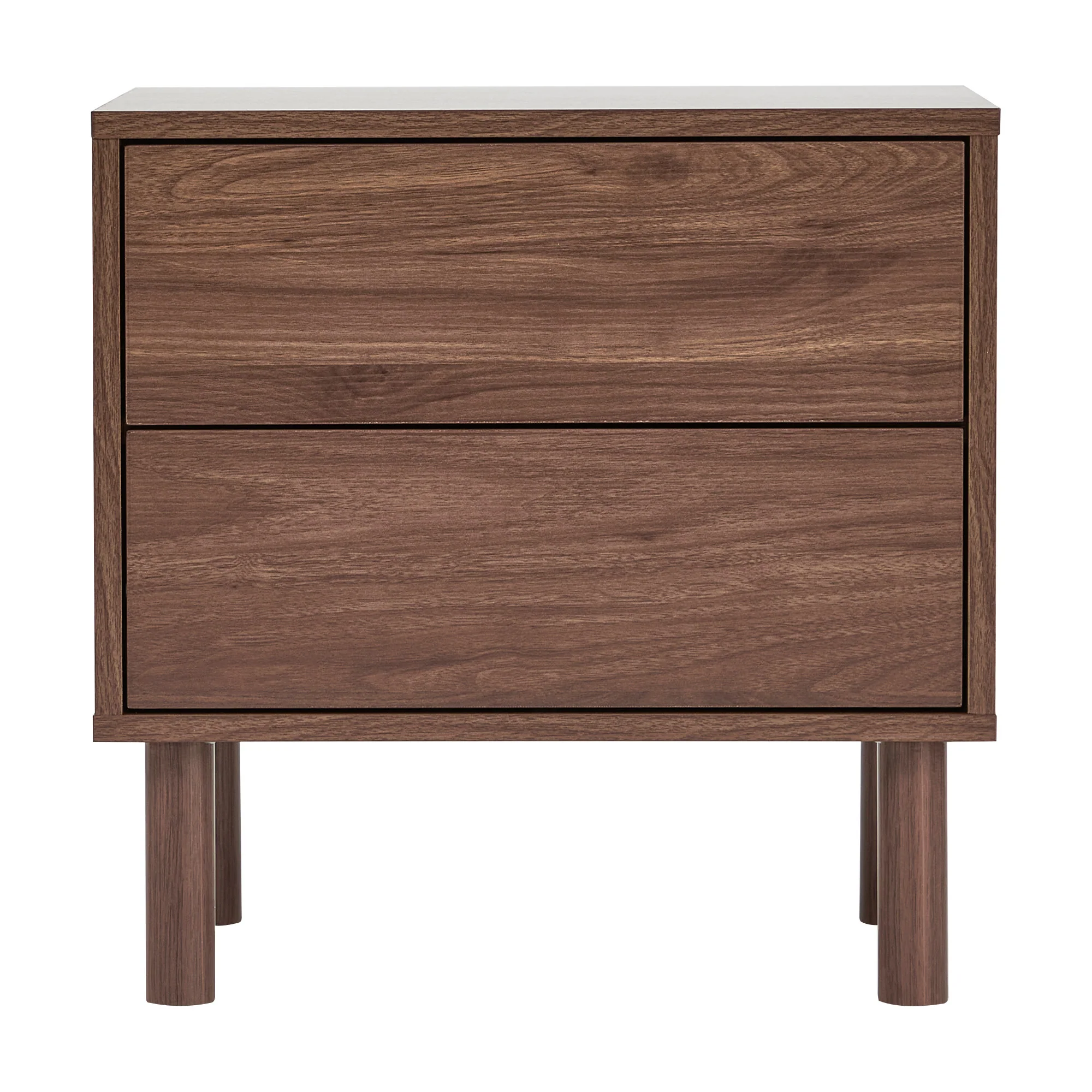 Norquay Bedside Table Walnut (Set of 2) - Image 11