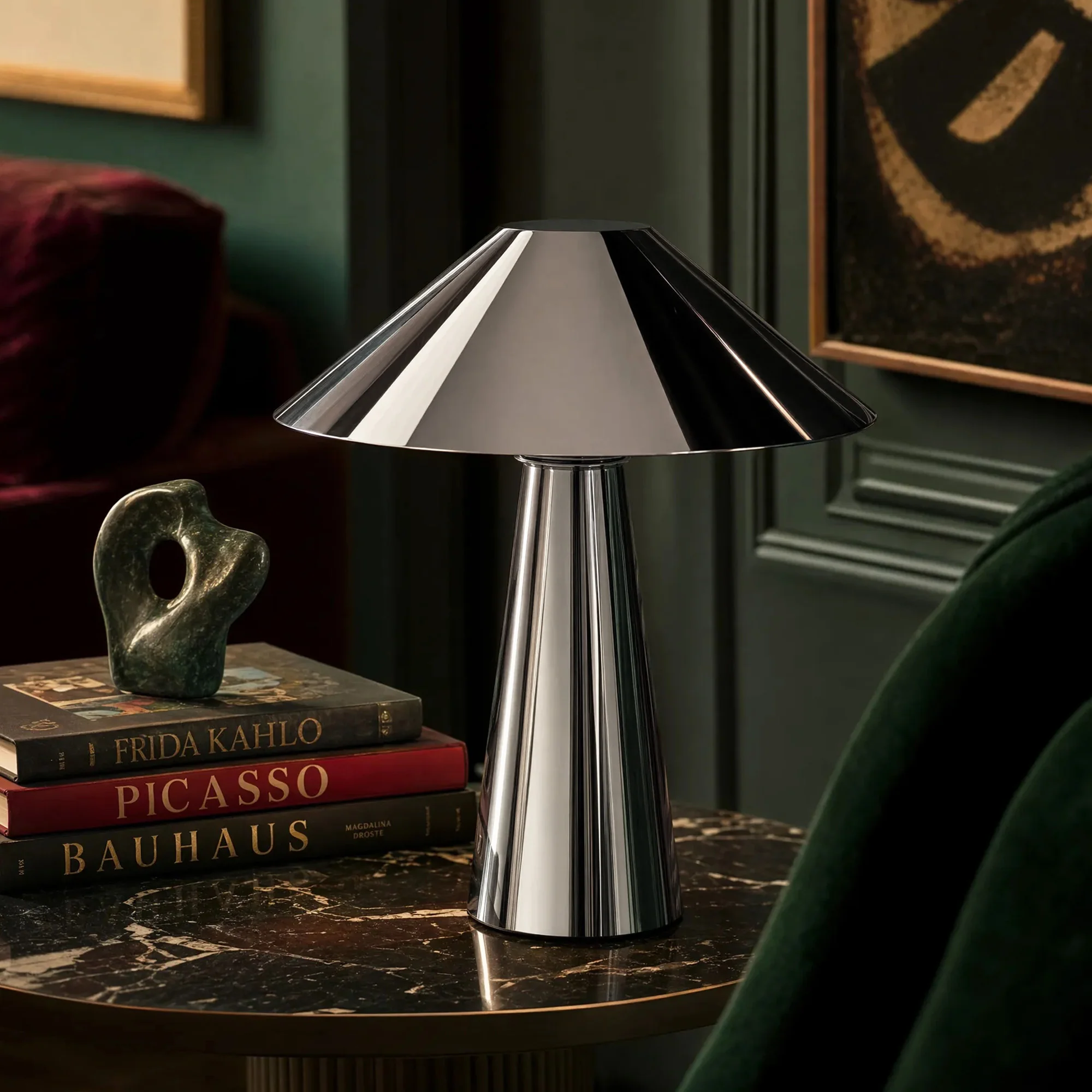 Nova Table Lamp Chrome - Image 2
