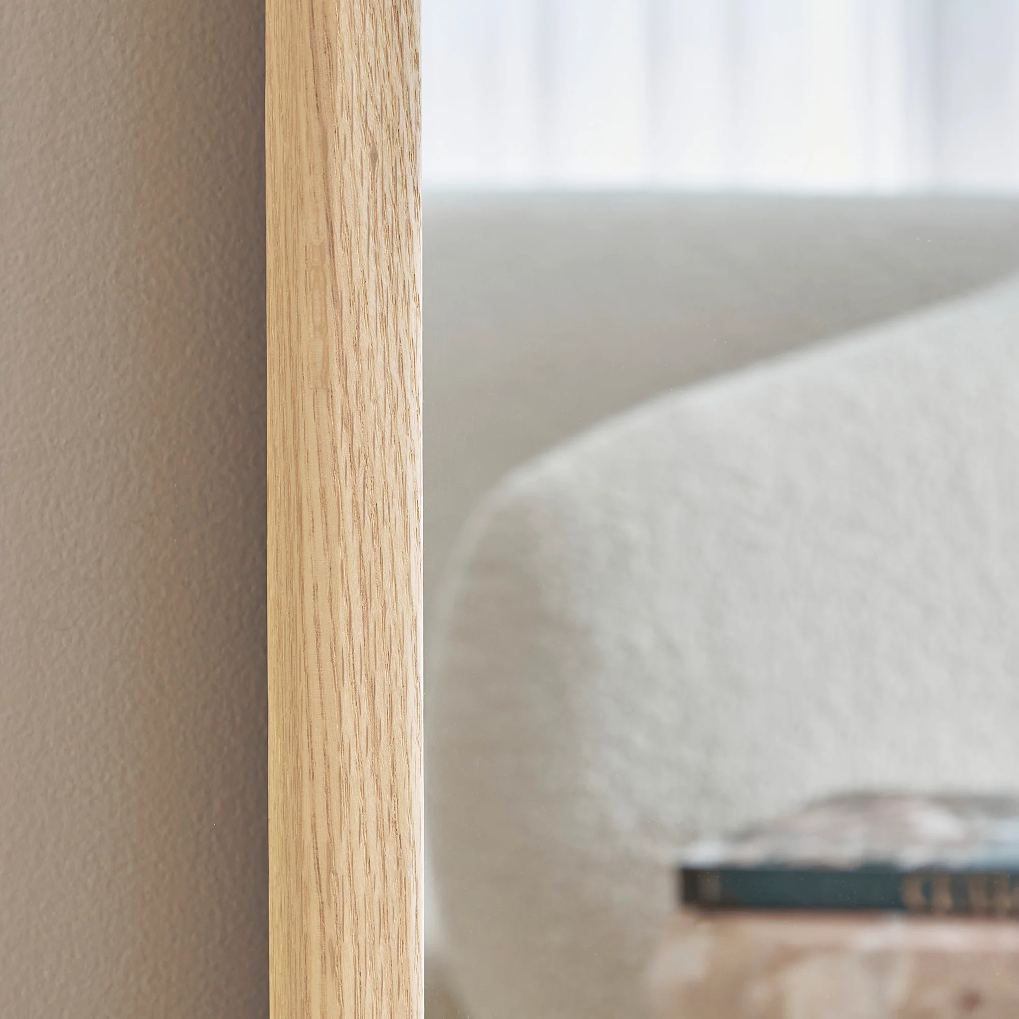 Oakleigh 180cm Arch Solid Oak Mirror Natural - Image 8