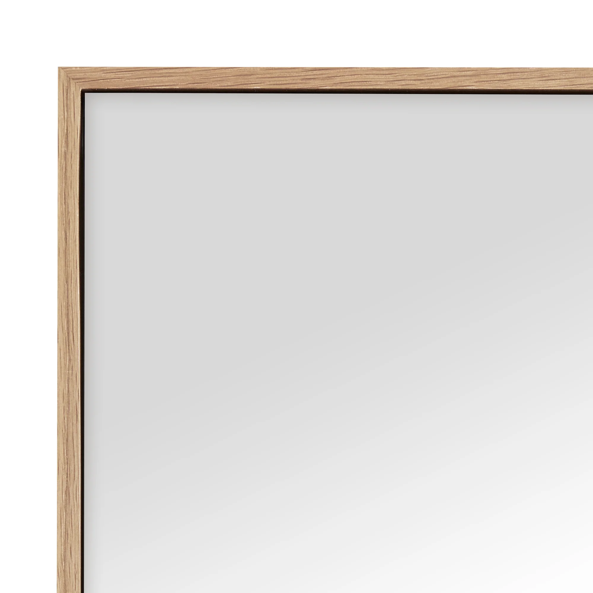 Oakleigh 180cm Rectangle Solid Oak Mirror Natural - Image 11