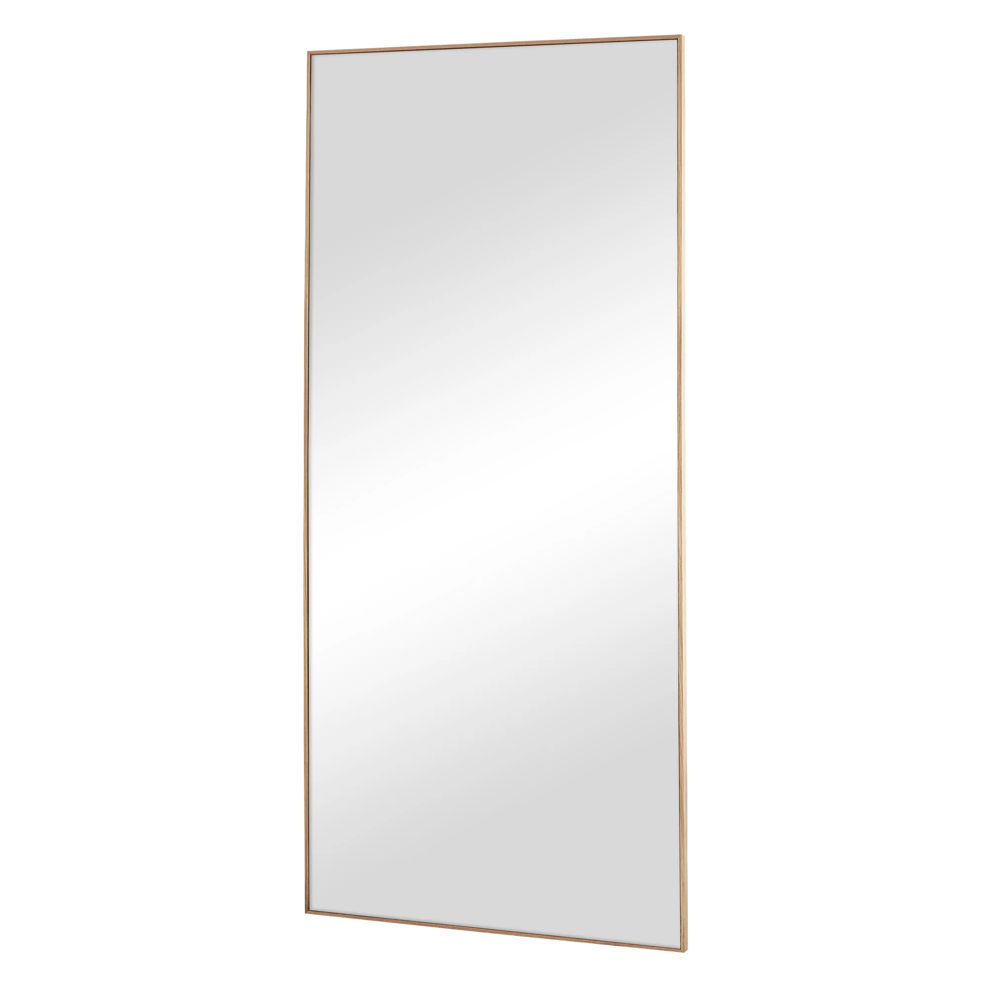 Oakleigh 180cm Rectangle Solid Oak Mirror Natural - Image 9