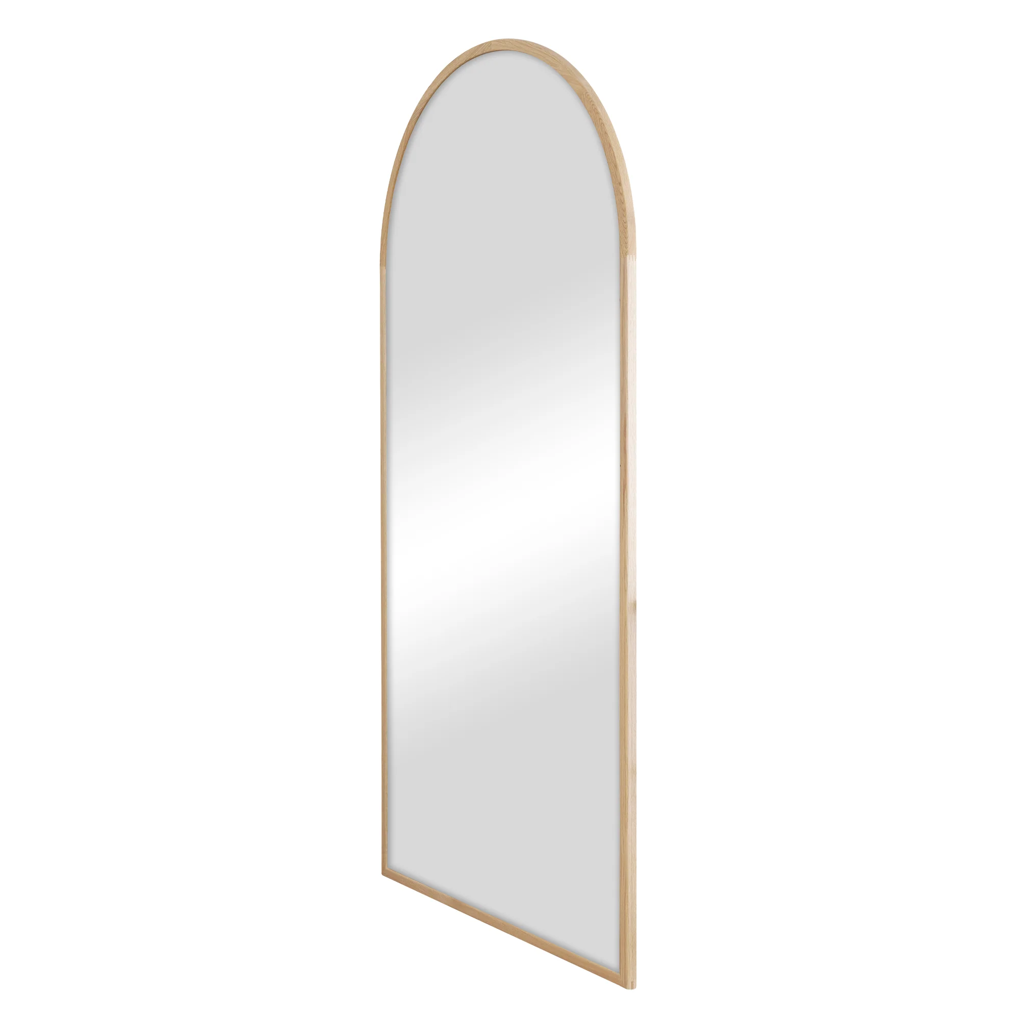 Oakleigh 200cm Arch Solid Oak Mirror Natural - Image 10