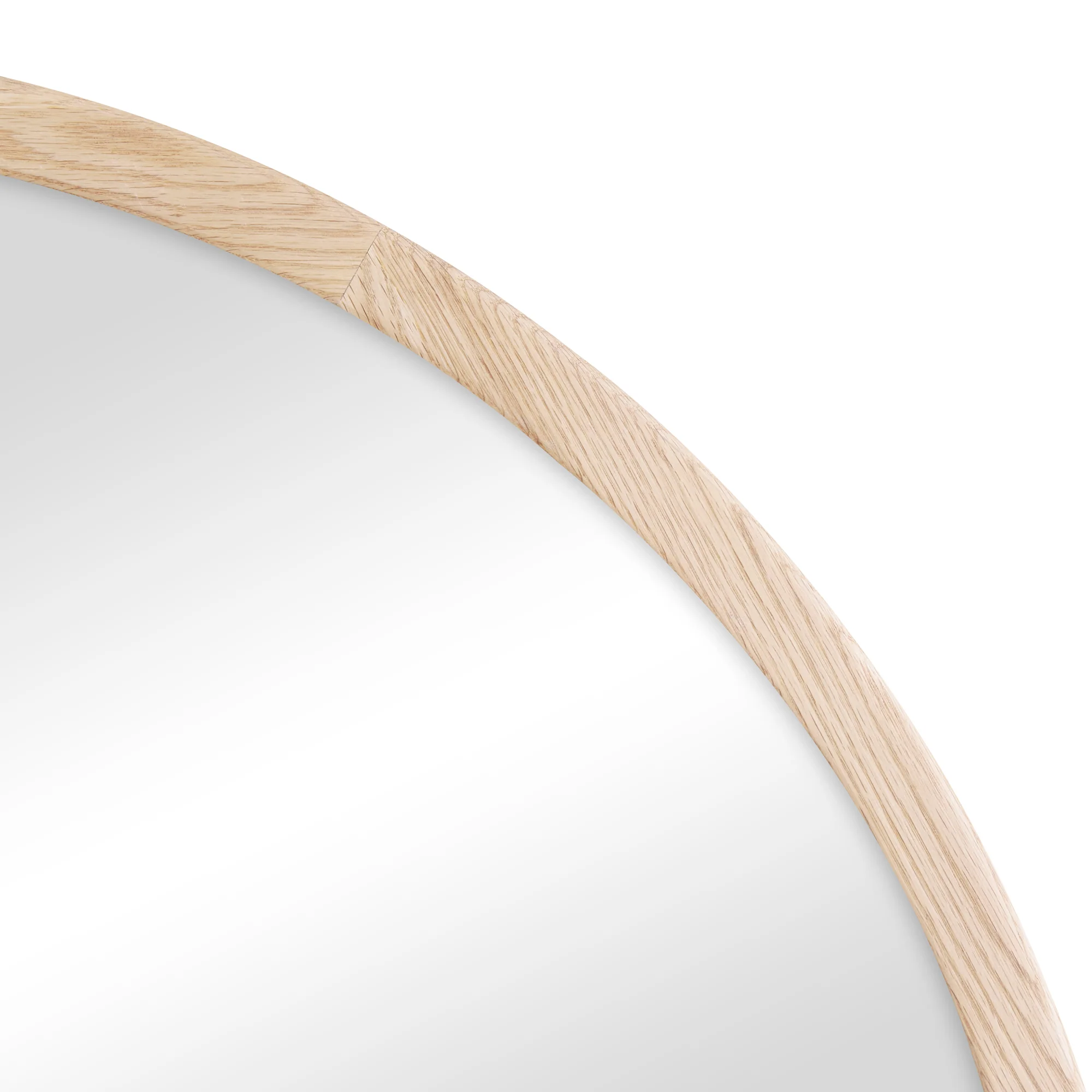 Oakleigh 200cm Arch Solid Oak Mirror Natural - Image 11