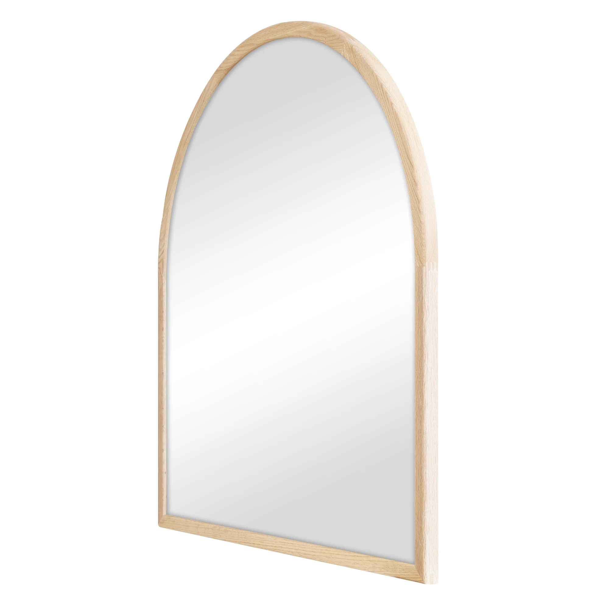 Oakleigh 85cm Arch Solid Oak Mirror Natural - Image 9