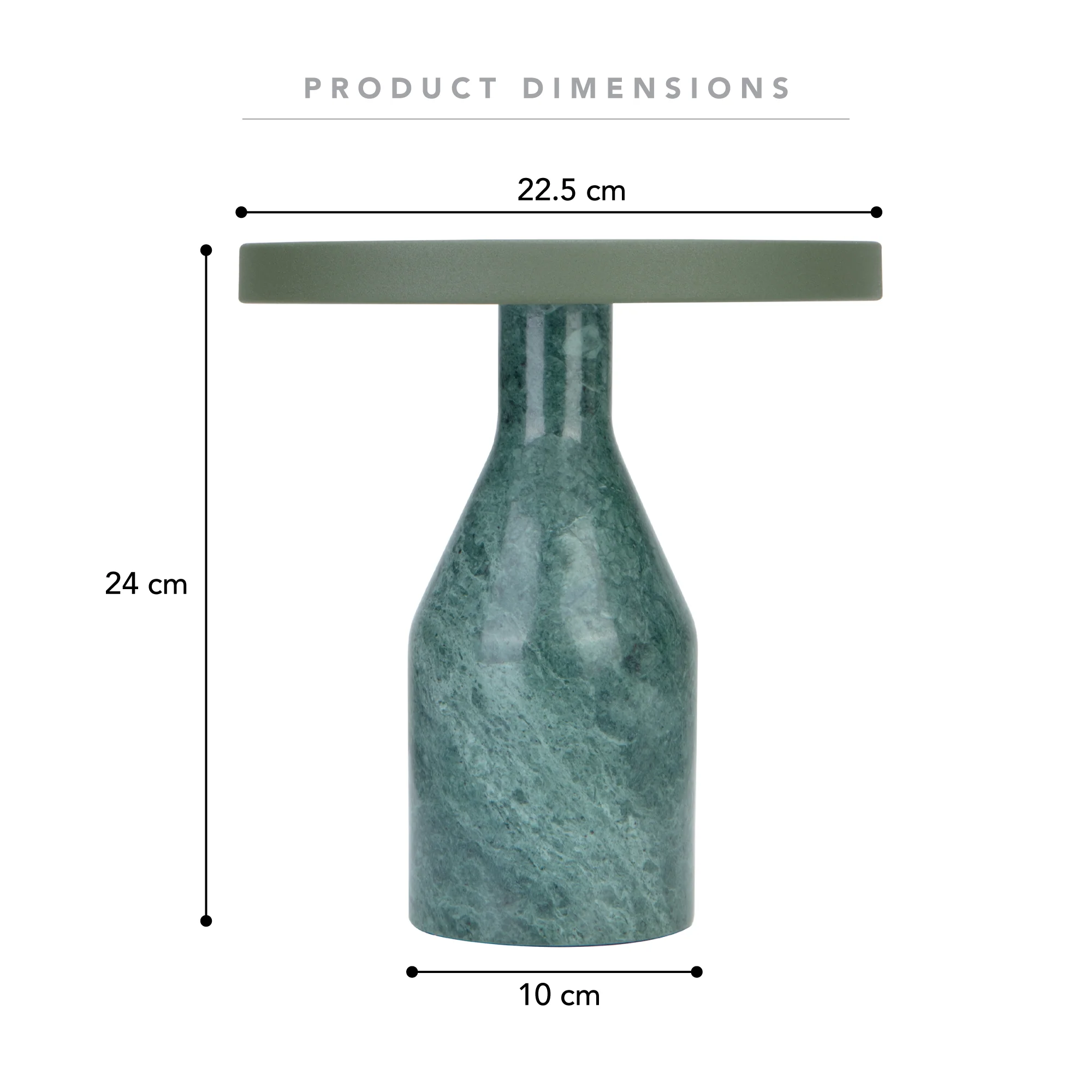 Oliver LED Table Lamp Olive (Set of 2) - Image 3