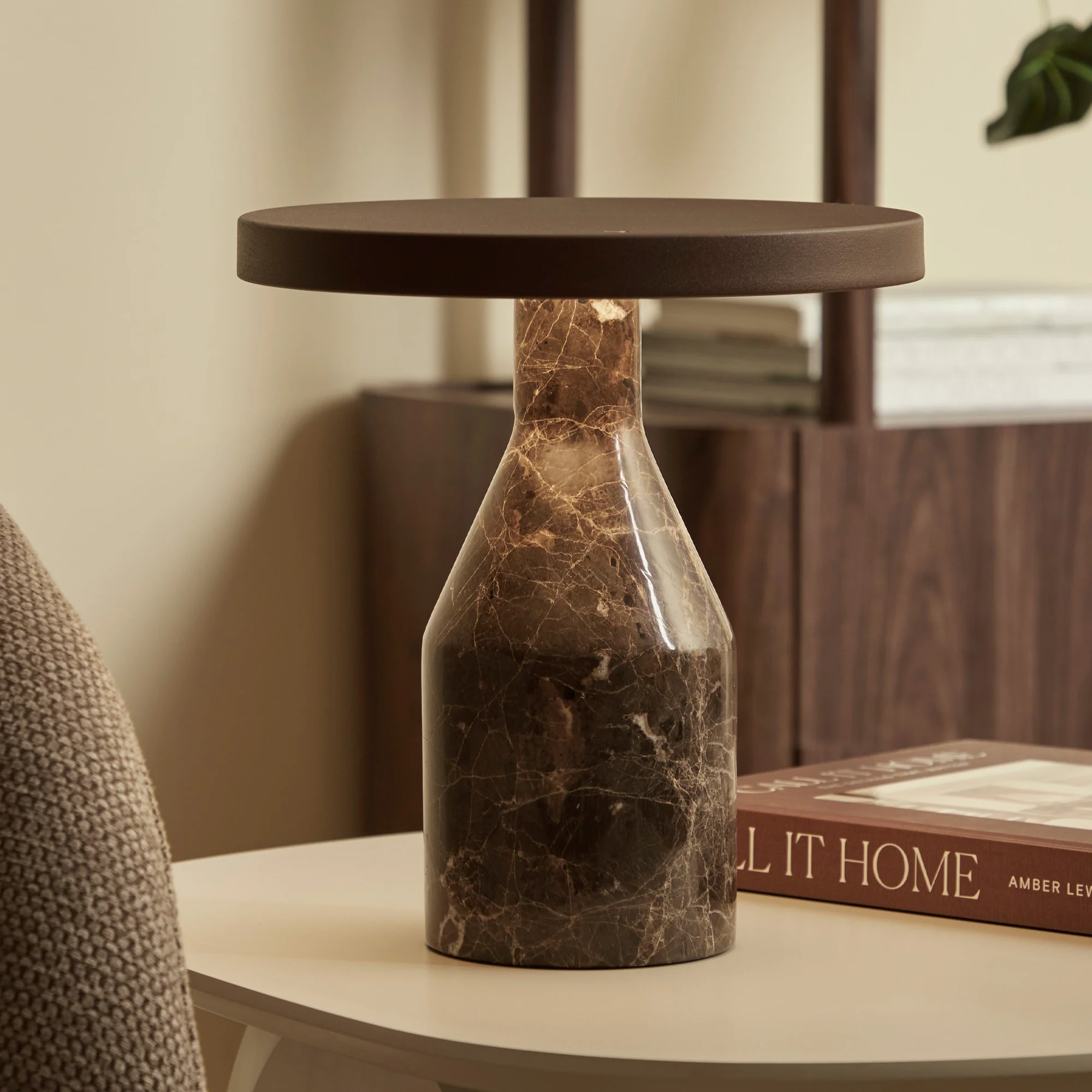 Oliver LED Table Lamp Cocoa - Image 2