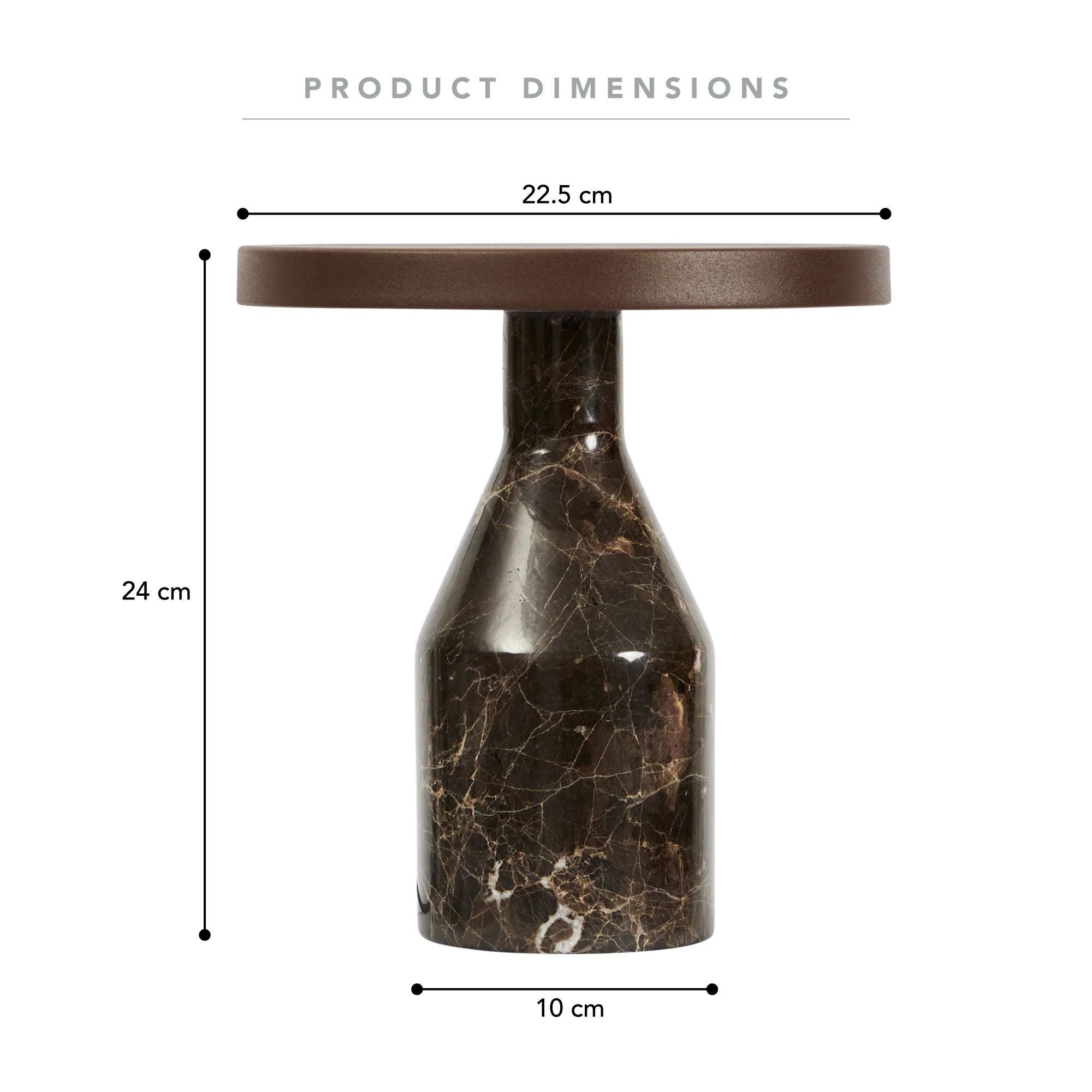 Oliver LED Table Lamp Cocoa - Image 3