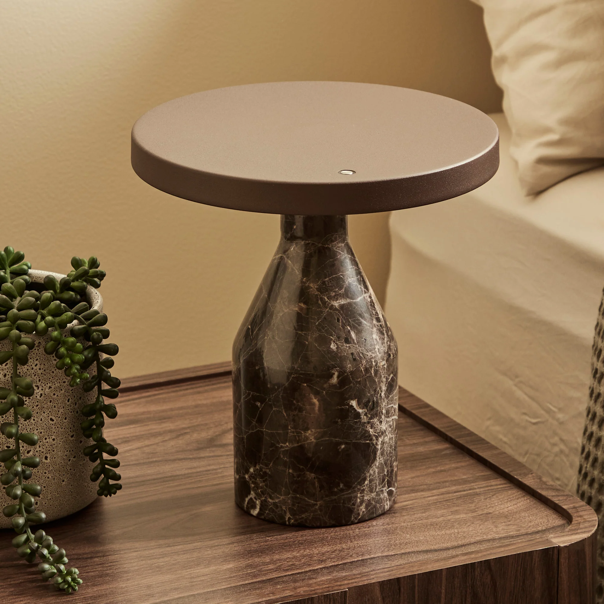 Oliver LED Table Lamp Cocoa - Image 4