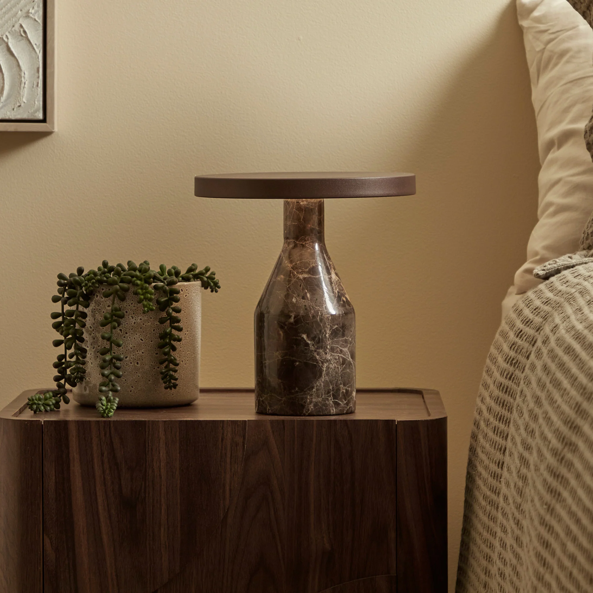 Oliver LED Table Lamp Cocoa (Set of 2) - Image 9