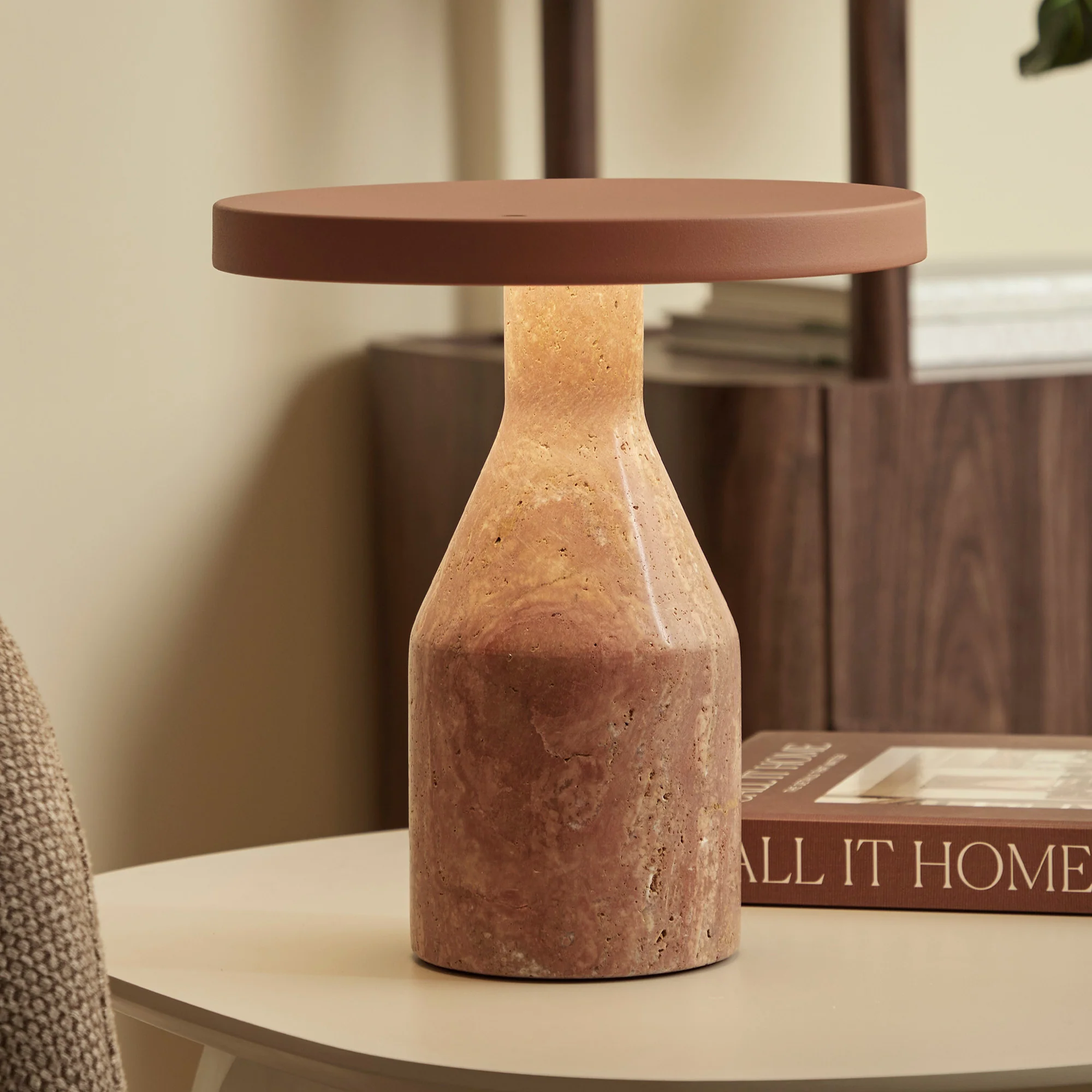 Oliver LED Table Lamp Terracotta - Image 2