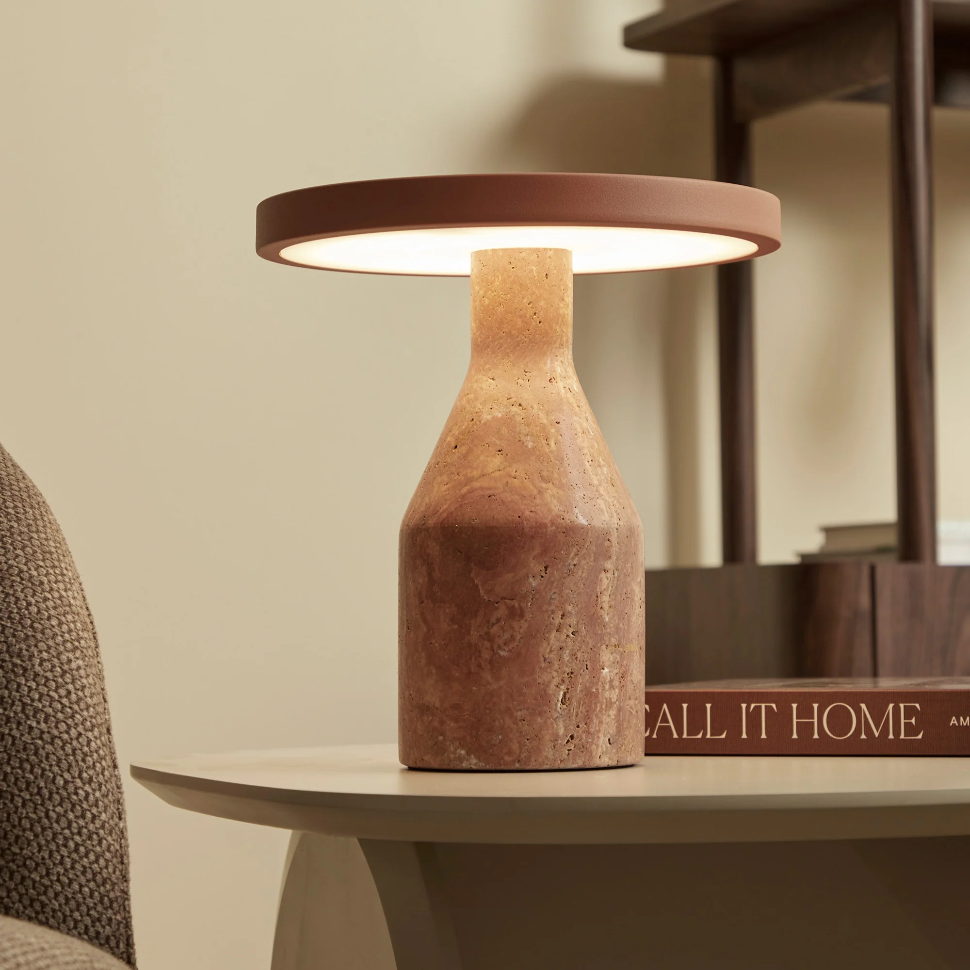 Oliver LED Table Lamp Terracotta - Image 8