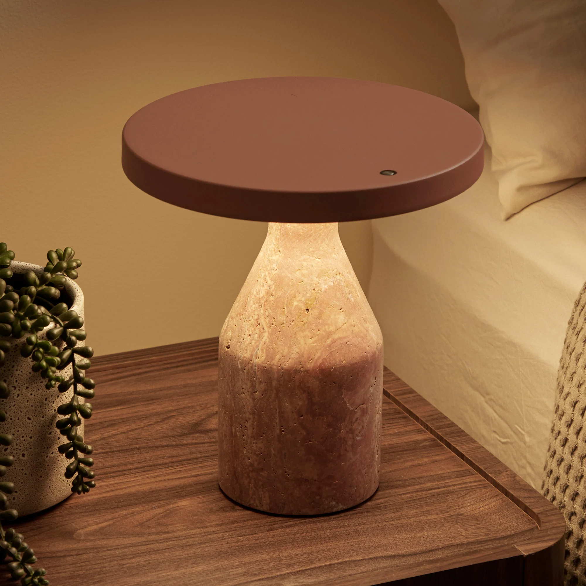 Oliver LED Table Lamp Terracotta (Set of 2) - Image 5