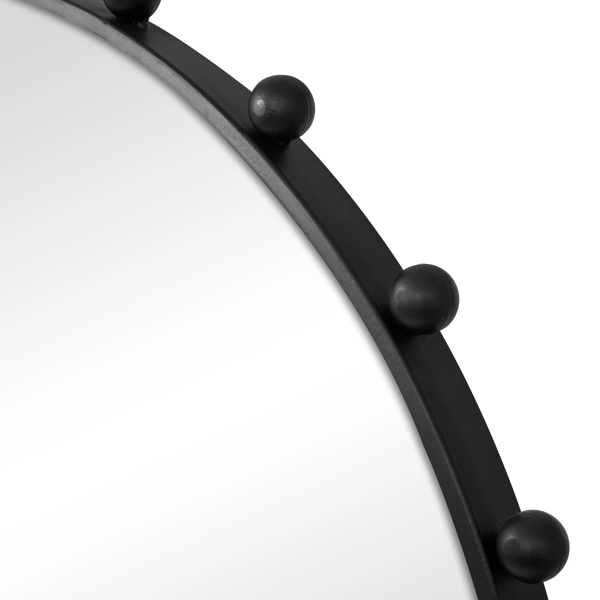Orbit Sphere 90cm Round Mirror Black - Image 6