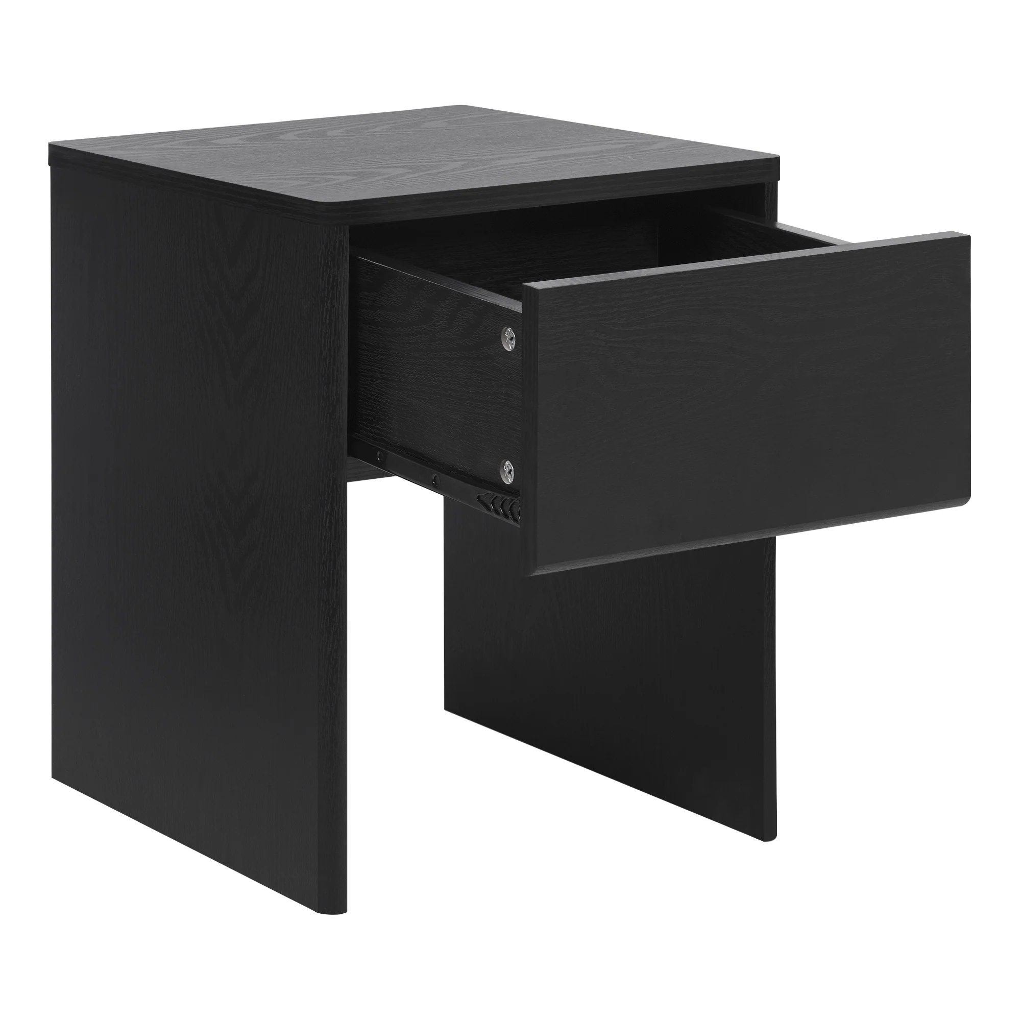 Oxford Bedside Table Black - Image 13