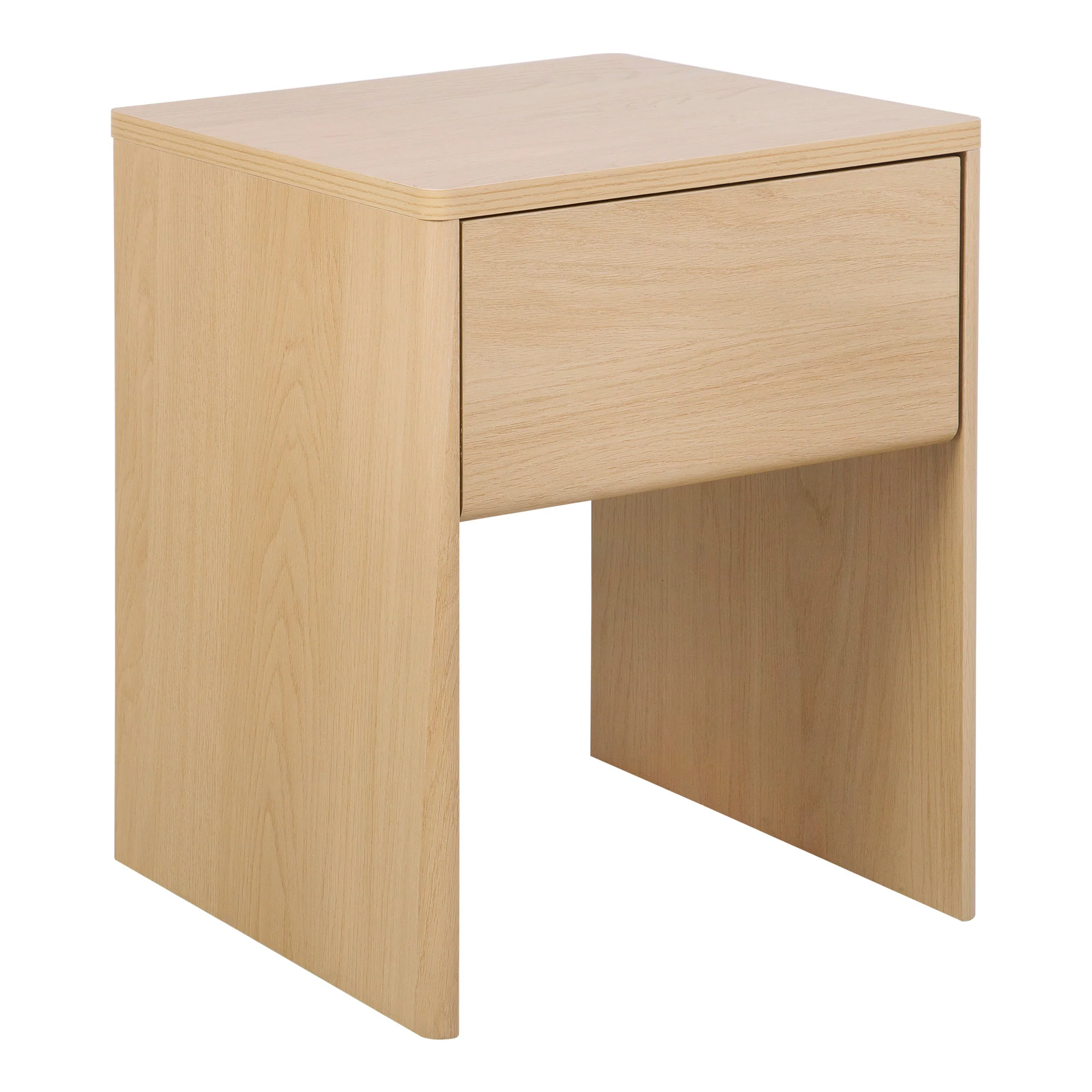 Oxford Bedside Table Oak - Image 2