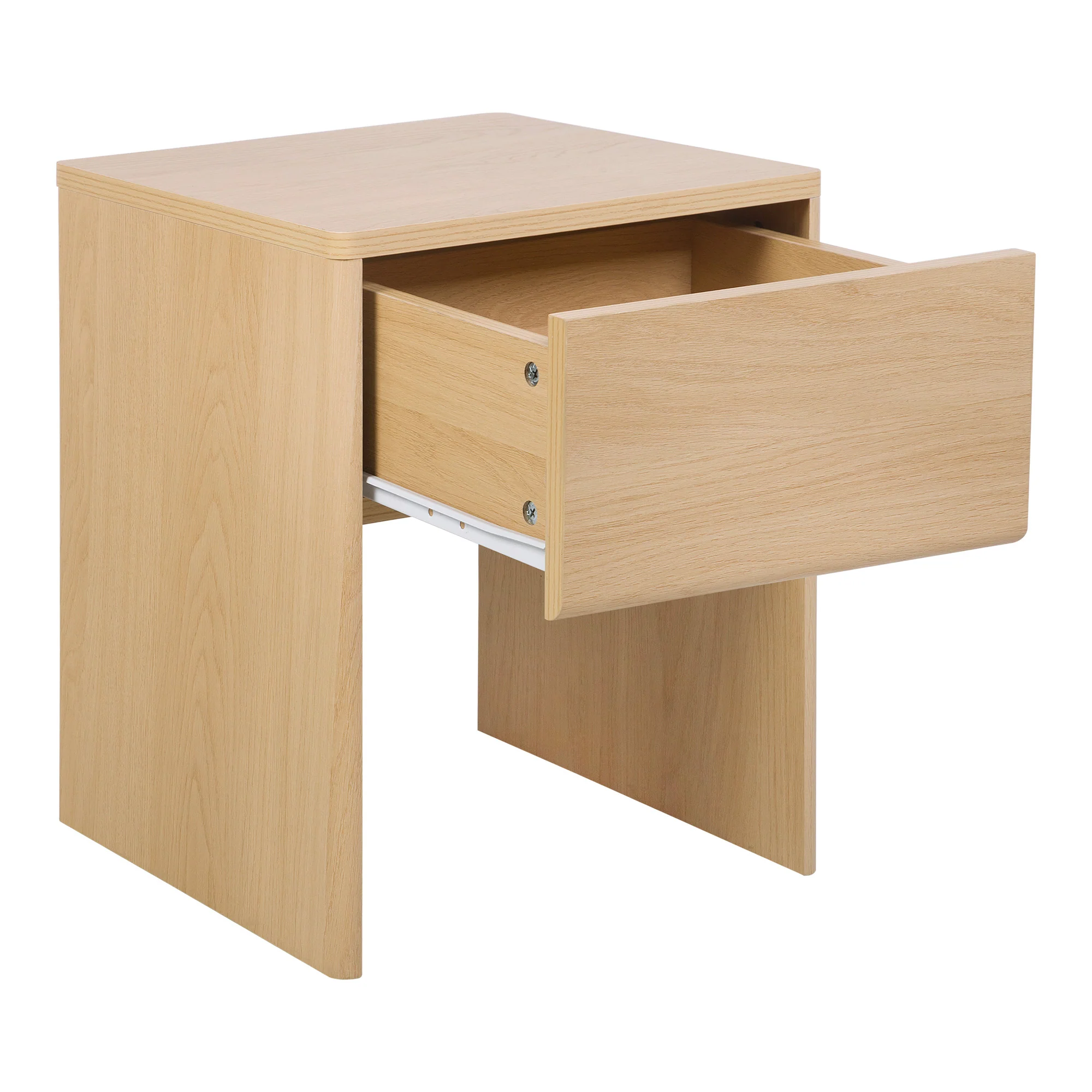 Oxford Bedside Table Oak (Set of 2) - Image 12