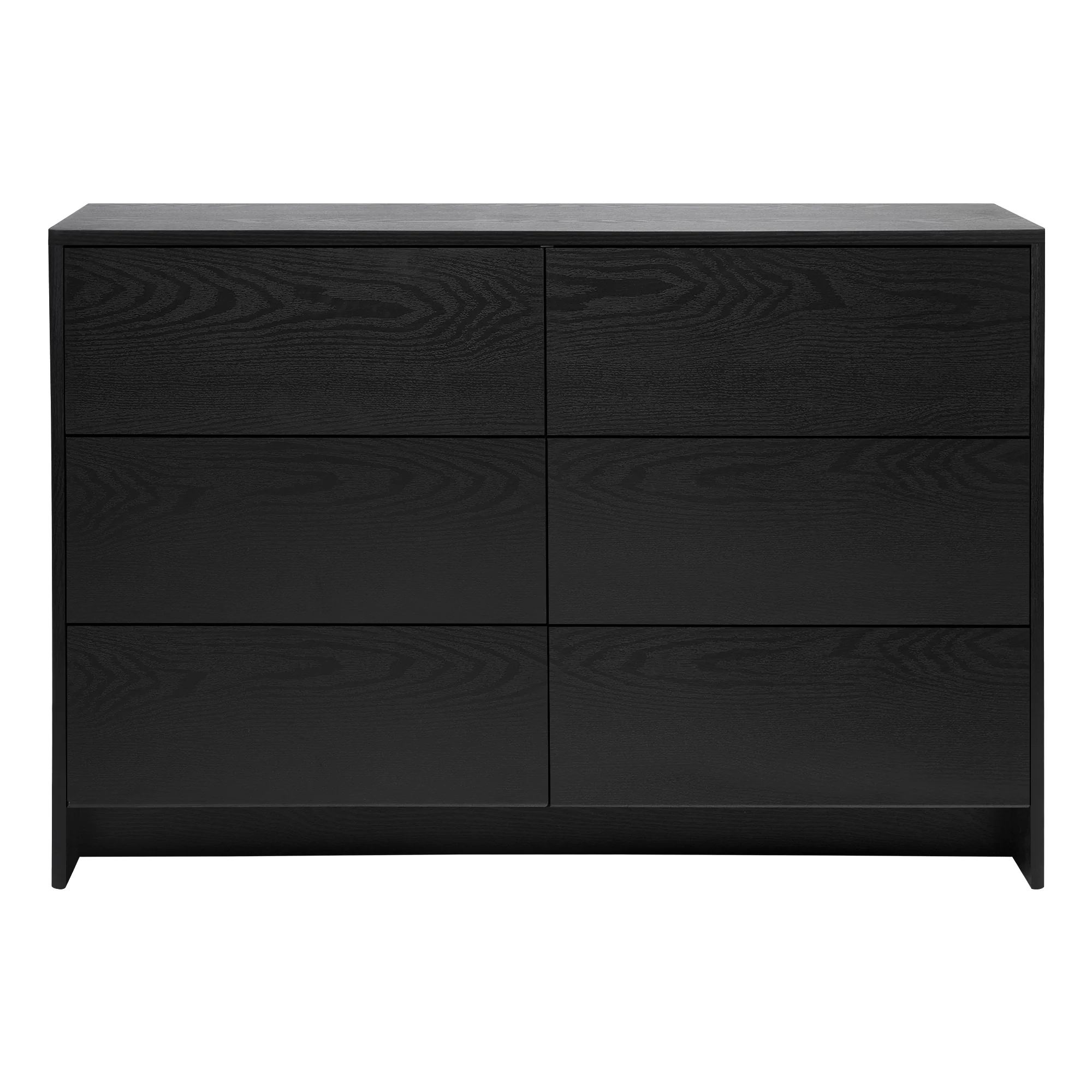 Oxford Chest of 6 Drawers Black - Image 10