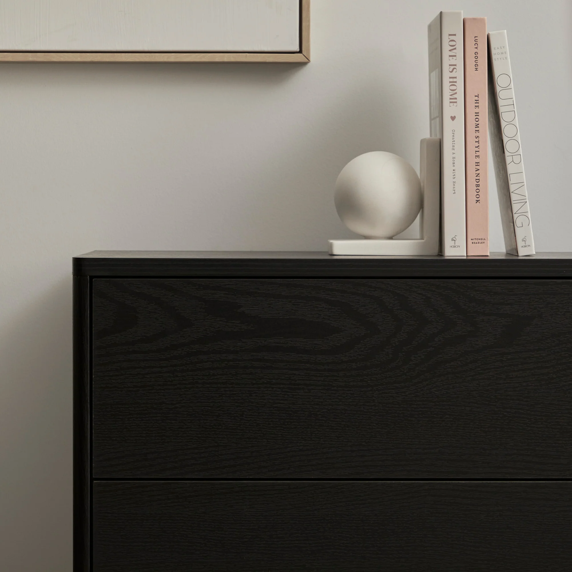 Oxford Chest of 6 Drawers Black - Image 6