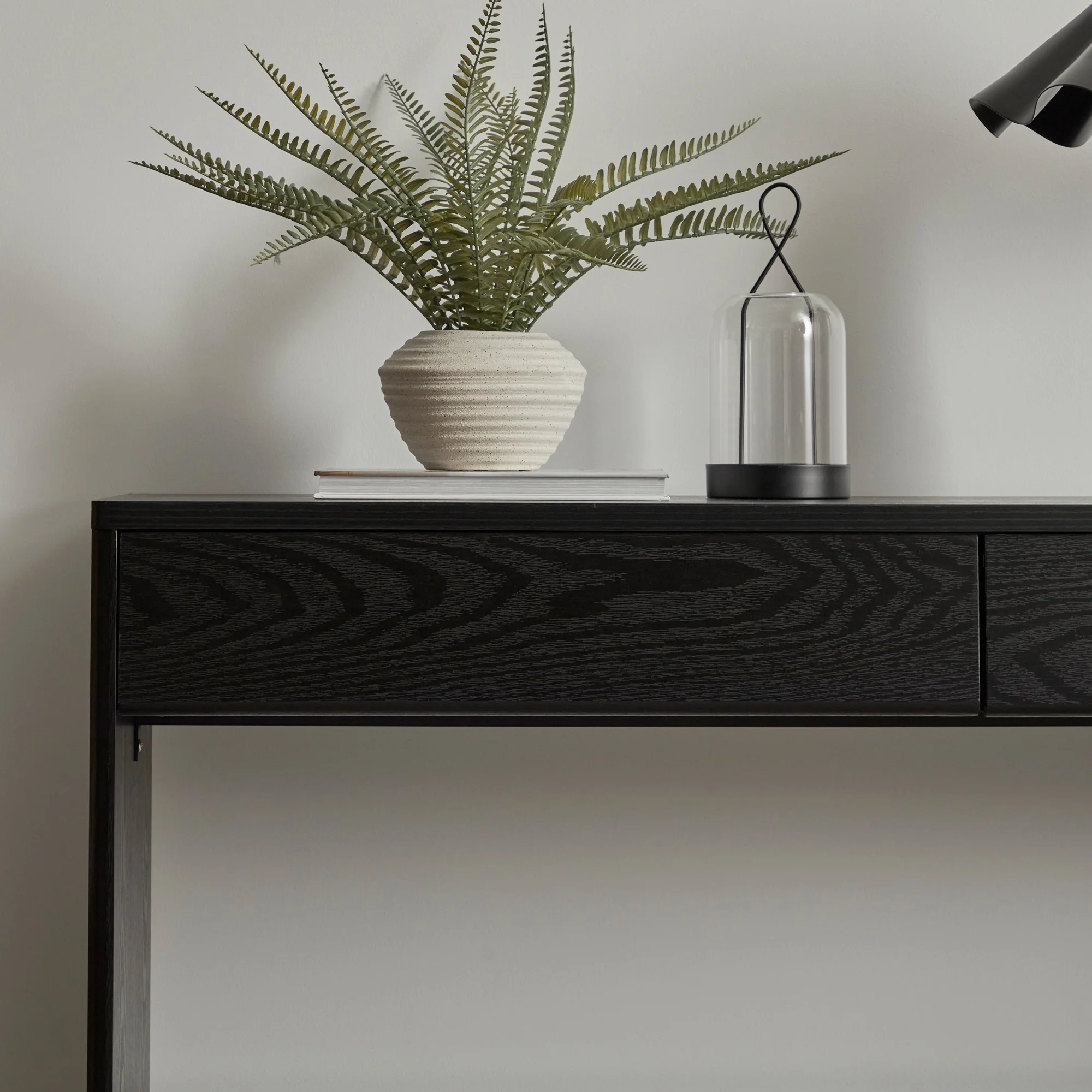 Oxford Console Table Black (120cm) - Image 4