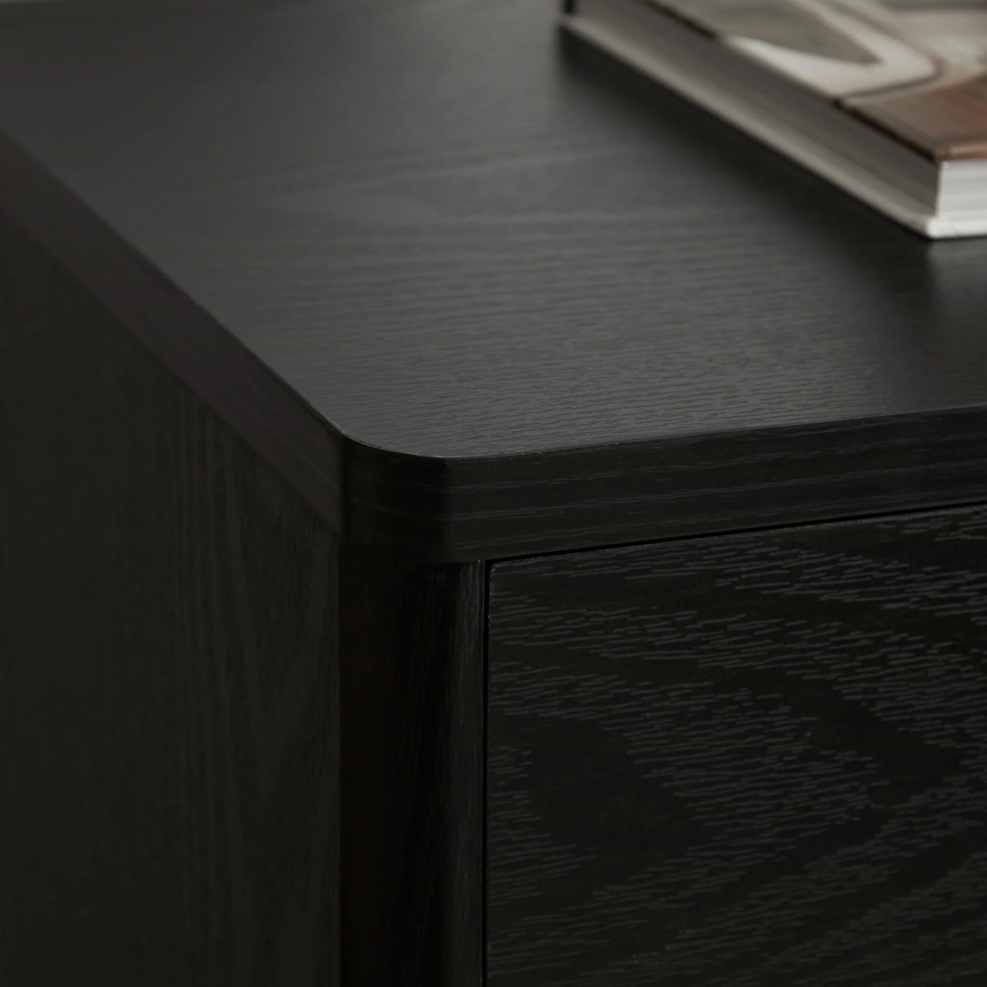Oxford Console Table Black (120cm) - Image 8
