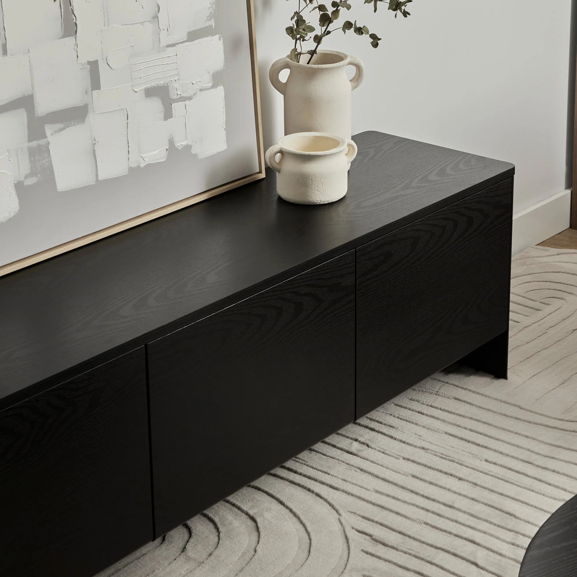 Oxford Entertainment Unit Black (160cm) - Image 9