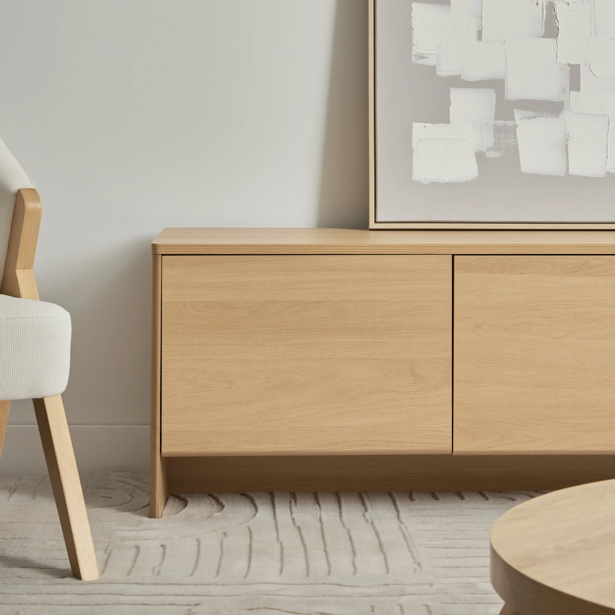 Oxford Entertainment Unit Oak (160cm) - Image 4
