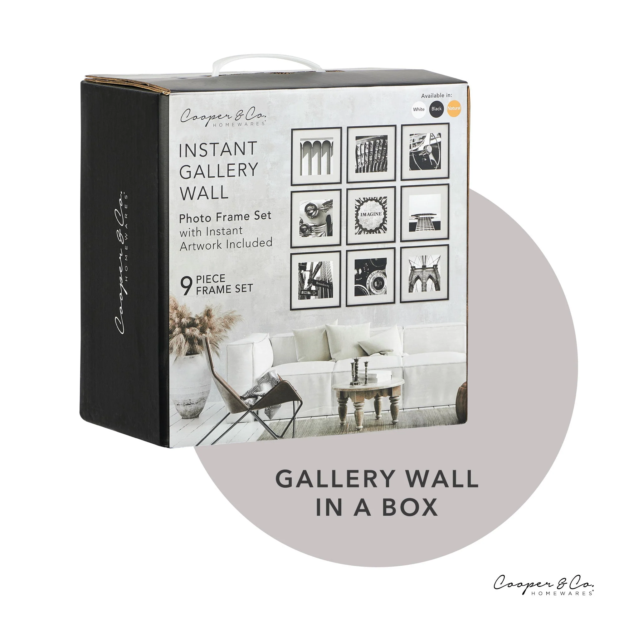 Pack Of 9 Square Frame - Image 3