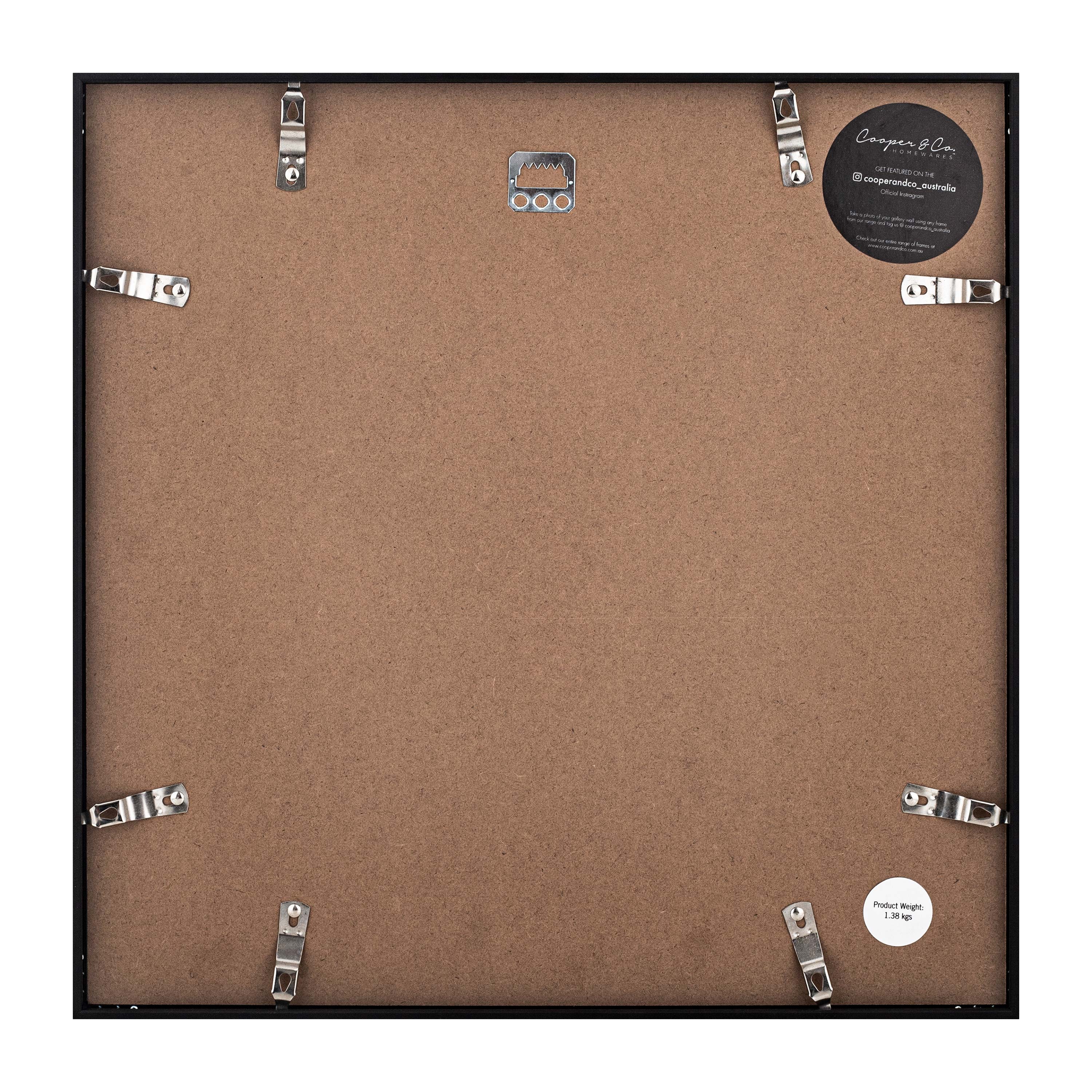 40x40cm Mat to 30x30cm Premium Metal Photo Frame - Image 5