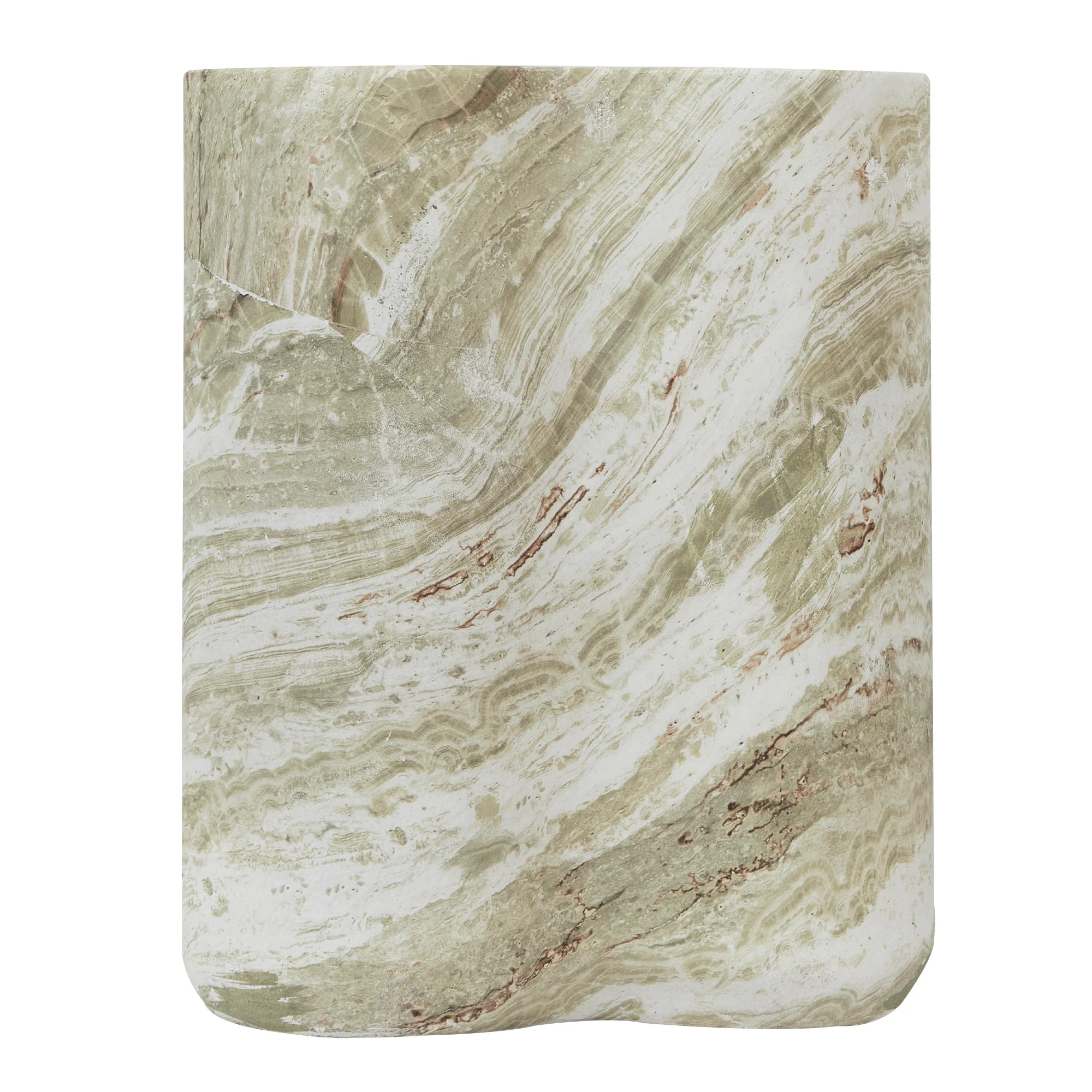 Poppy MgO Side Table Green Marble Look - Image 10